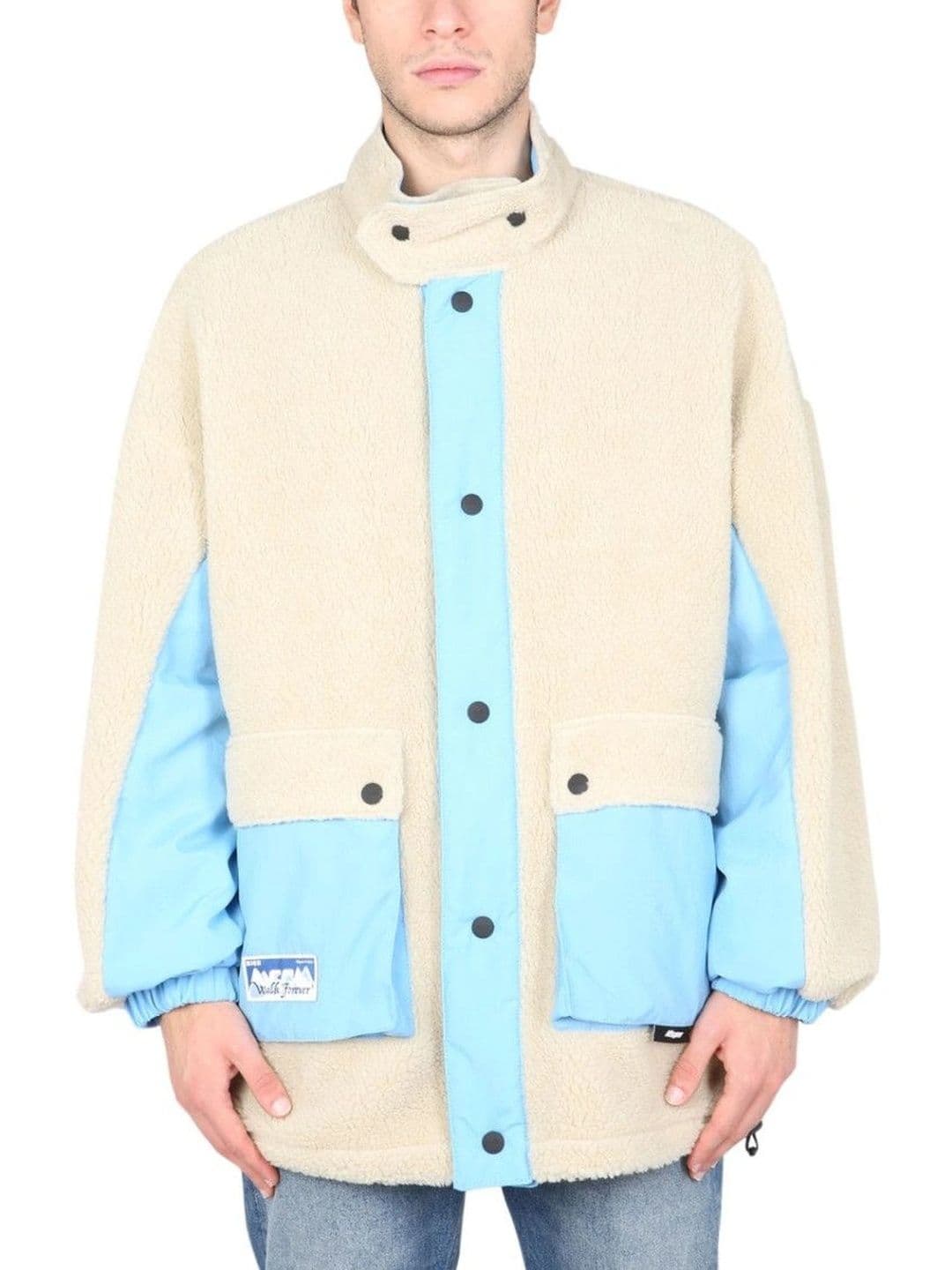MSGM Men Colourblocked Insulator Jacket - view 1