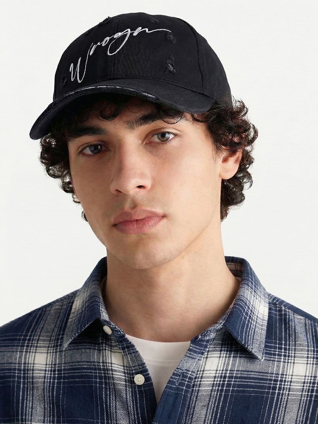 WROGN Unisex Embroidered Cotton Baseball Cap - view 1