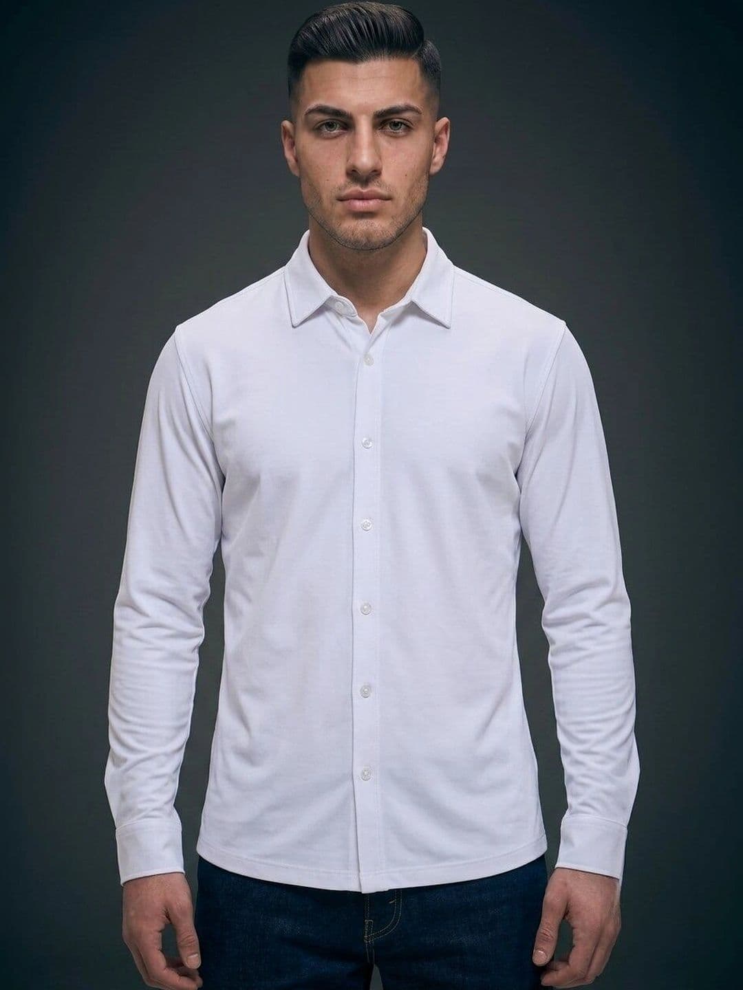 MAXZONE Men Slim Fit Casual Shirt - view 1