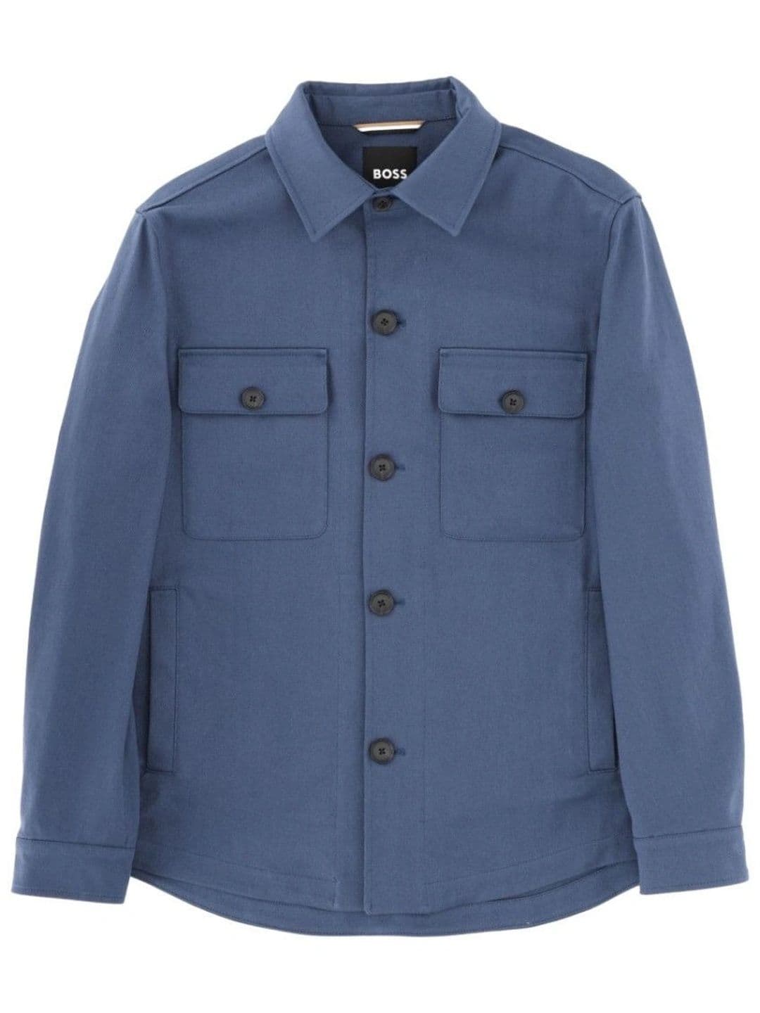 BOSS Blue Shirt Collar Jacket - view 1