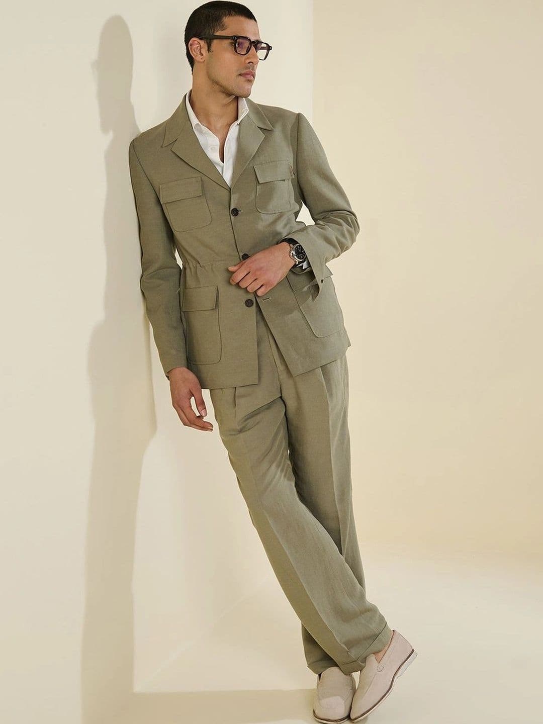 S&N by Shantnu Nikhil Men Tailored Jacket - view 1