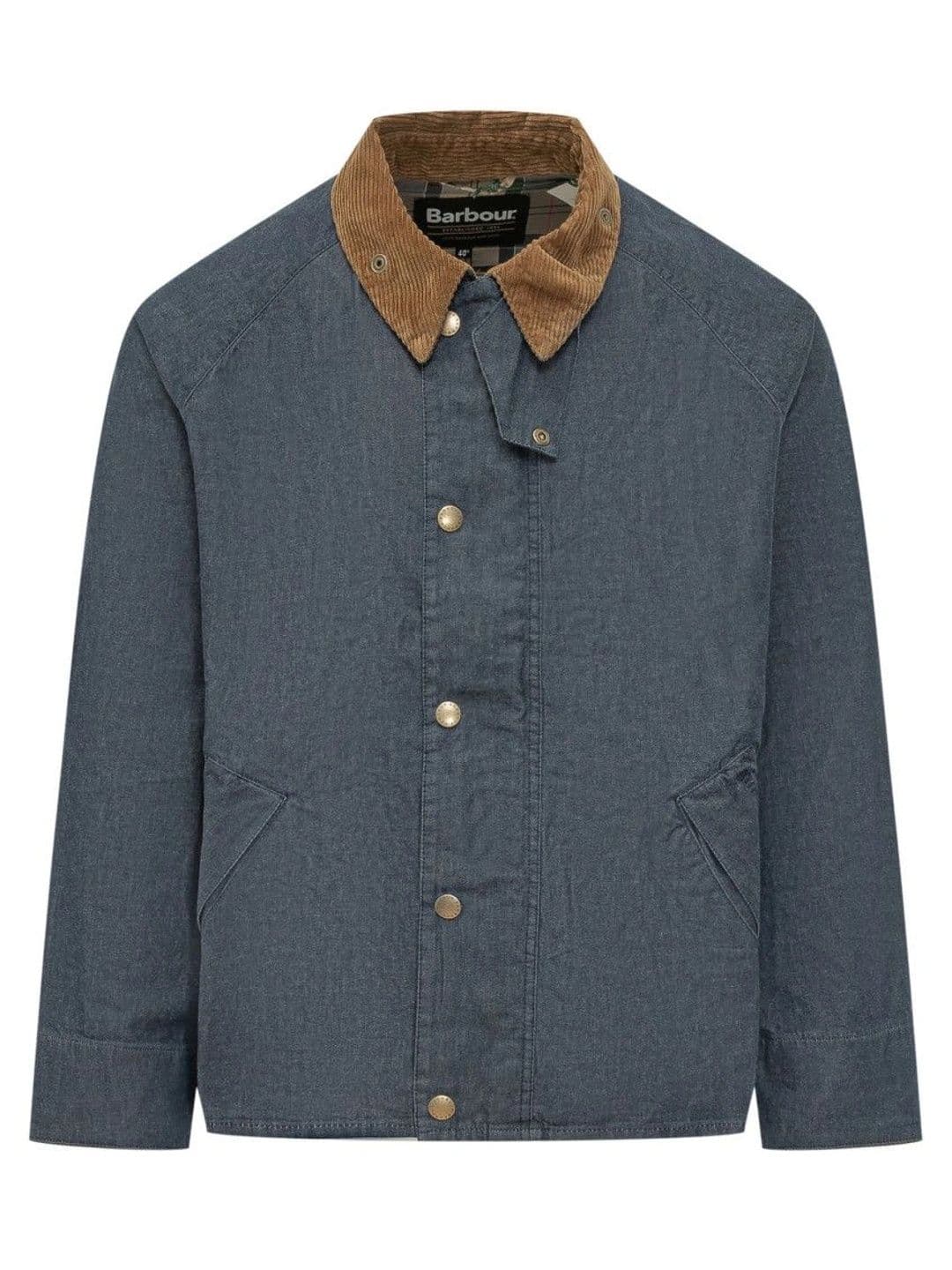 Barbour Blue Shirt Collar Jacket - view 1