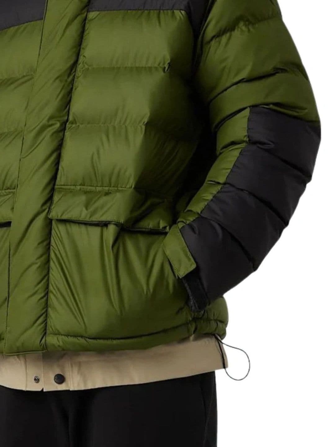 The North Face Green Color Block Jacket - view 1