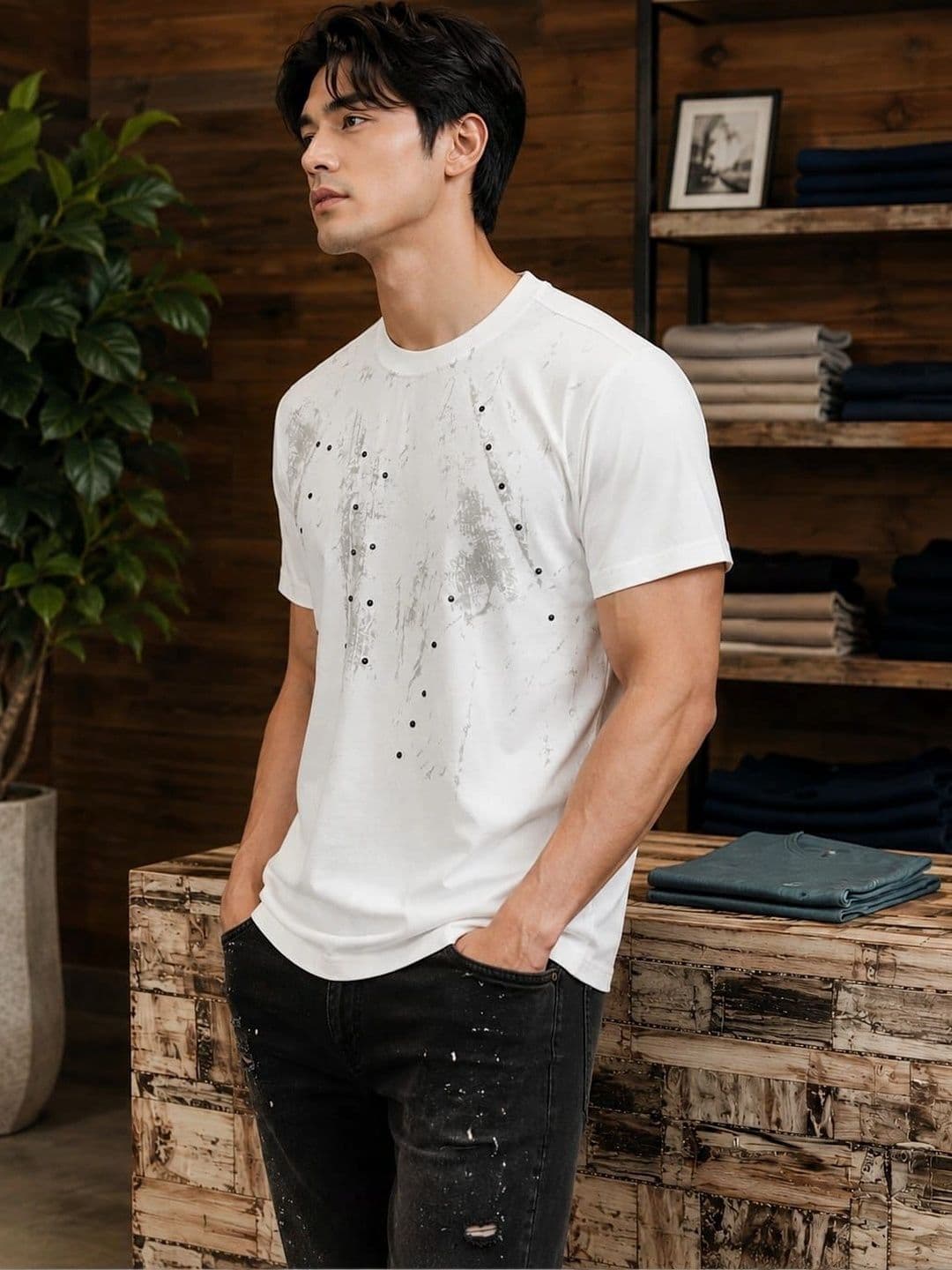 BIGCAPS Men Printed T-shirt - view 1