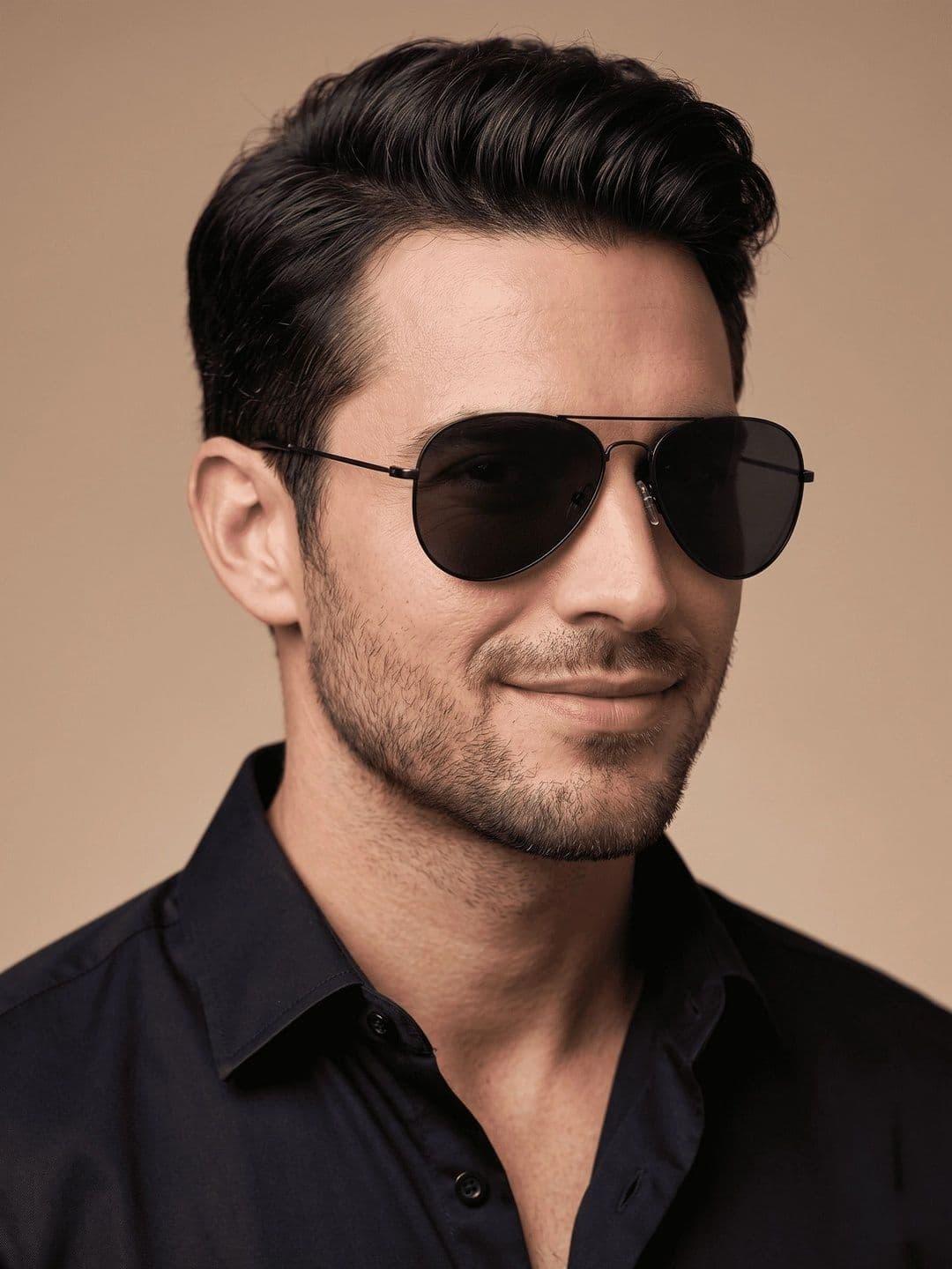 HRX by Hrithik Roshan Unisex Grey Lens & Black Aviator Sunglasses with - view 1