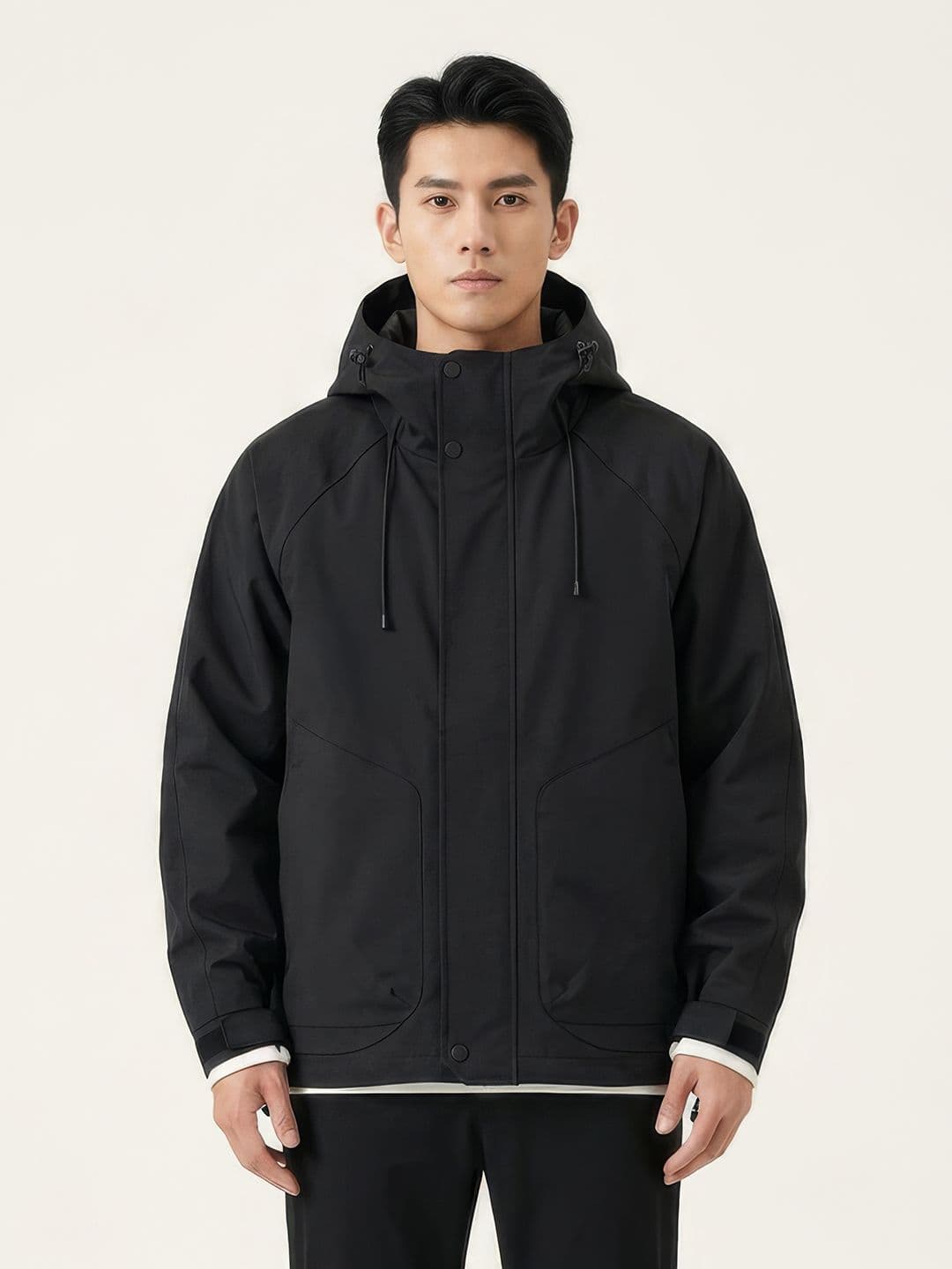 StyleCast x Revolte Men Hooded Solid Casual Rapid-Dry Tailored Jacket - view 1