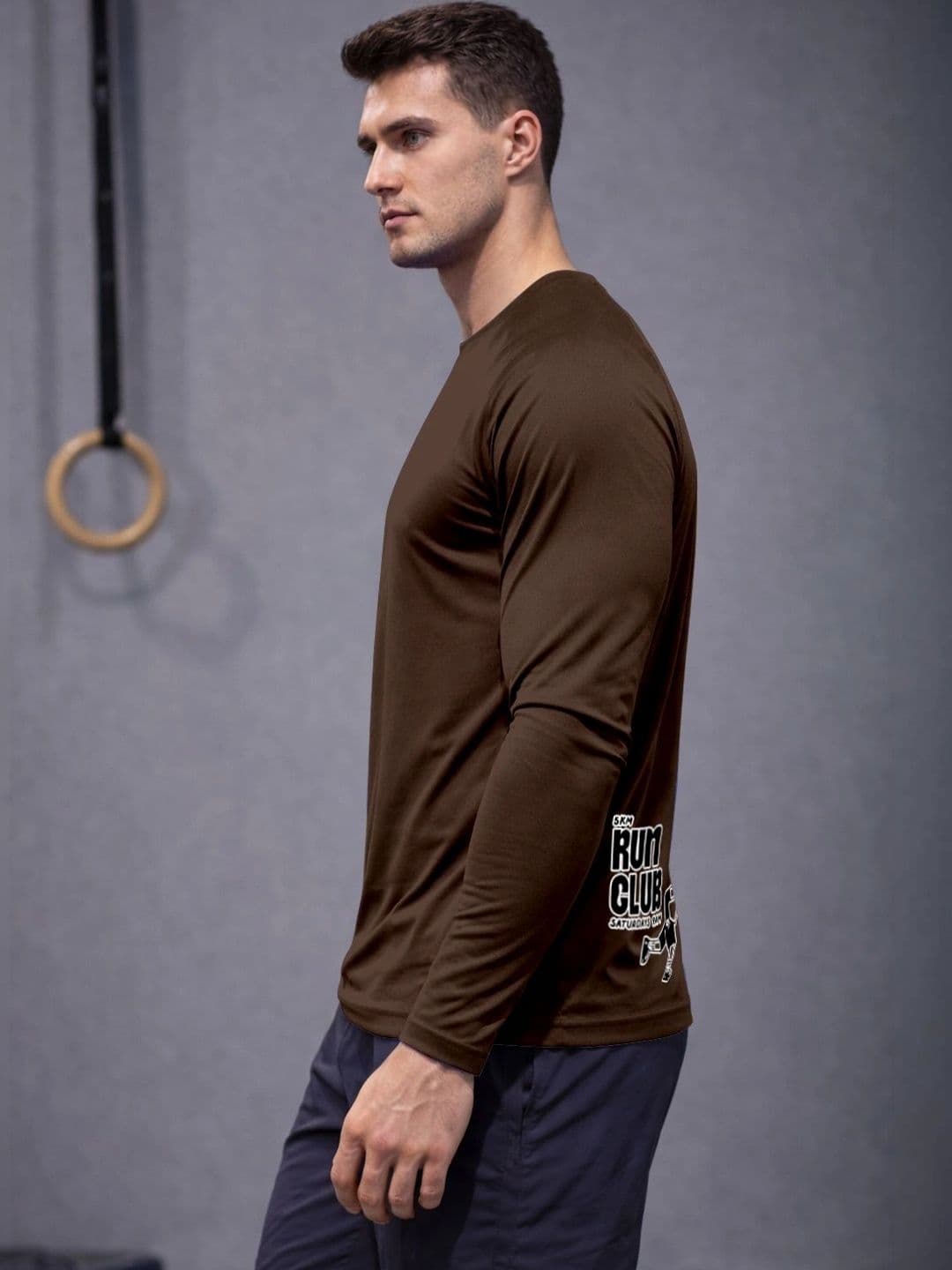 ENRIZZ X FITNESS EXCHANGE Men Printed Dri-FIT T-shirt - view 1