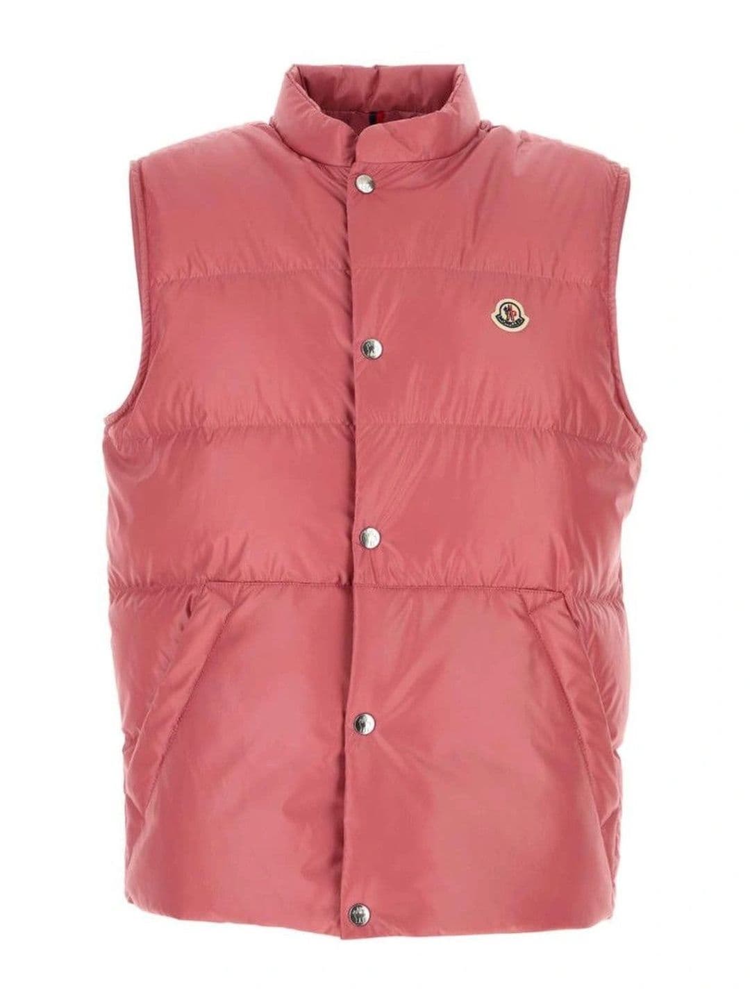Moncler Pink Mock Collar Jacket - view 1