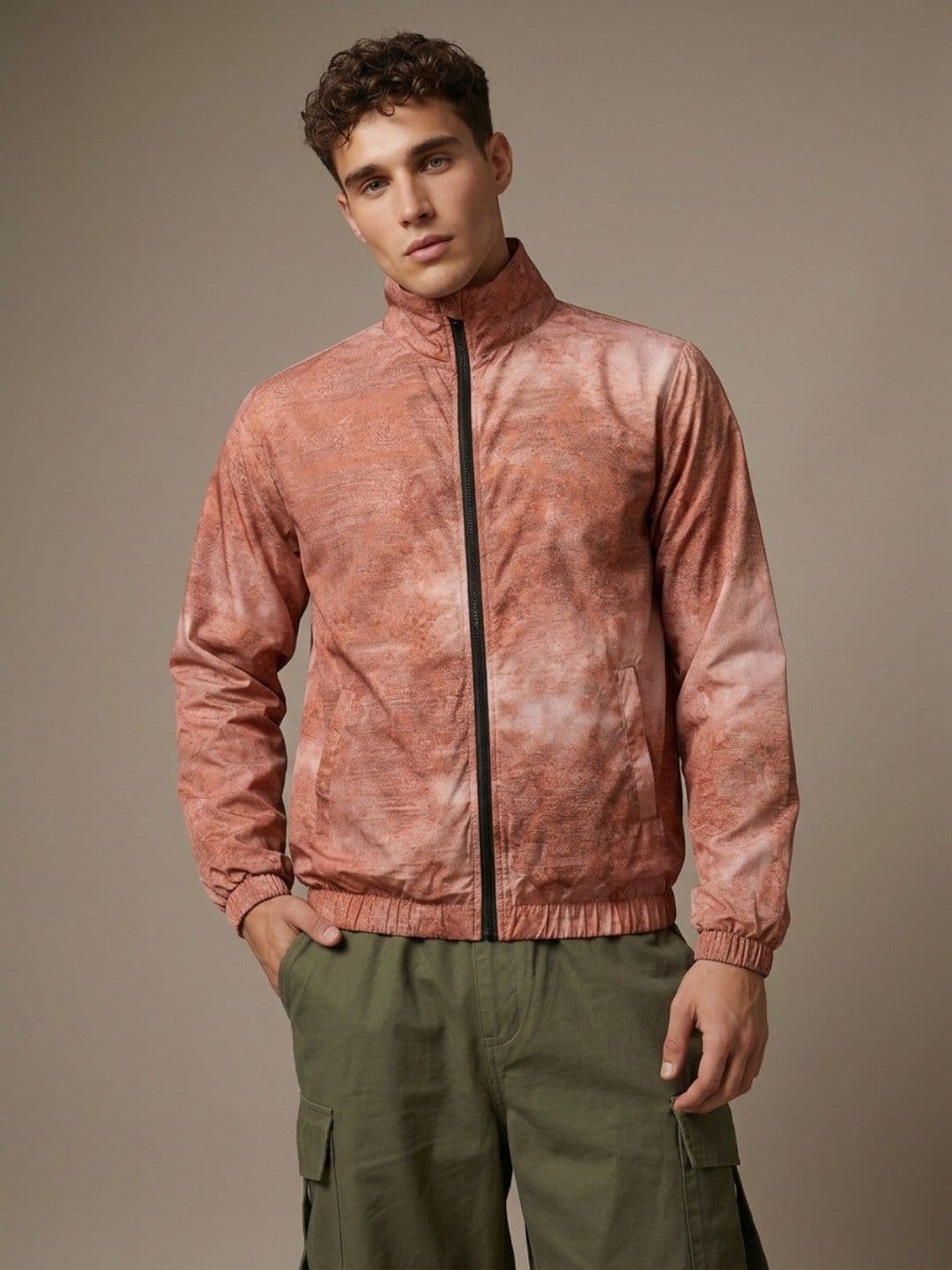 glitchez Men Windcheater Tailored Jacket - view 1