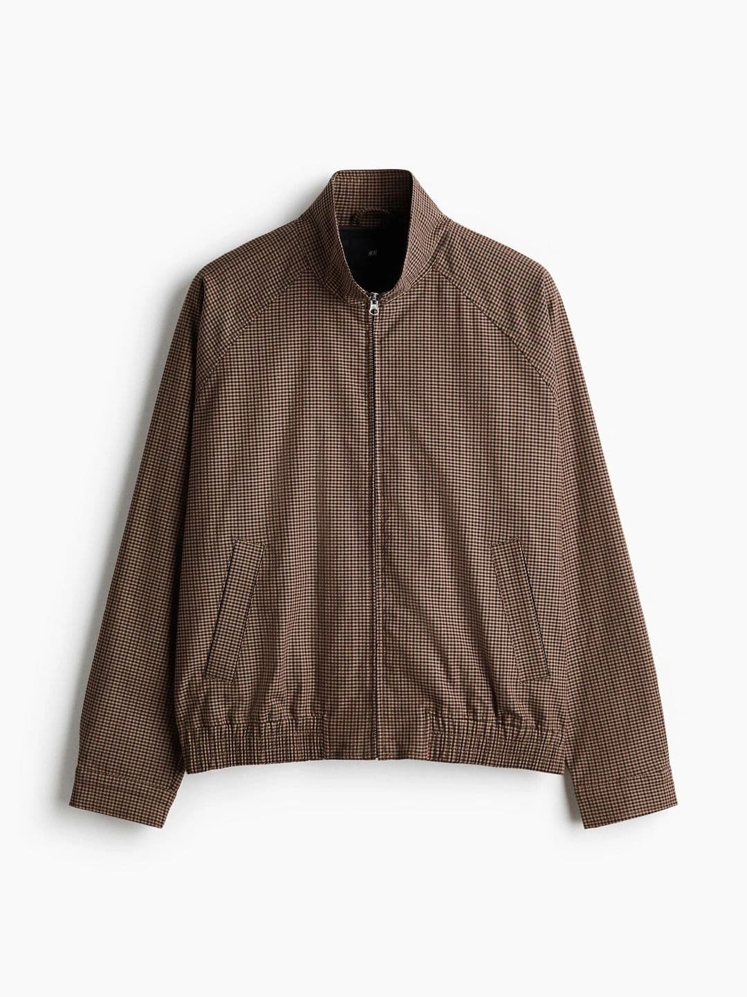 H&M Men Checked Bomber Jacket - view 1