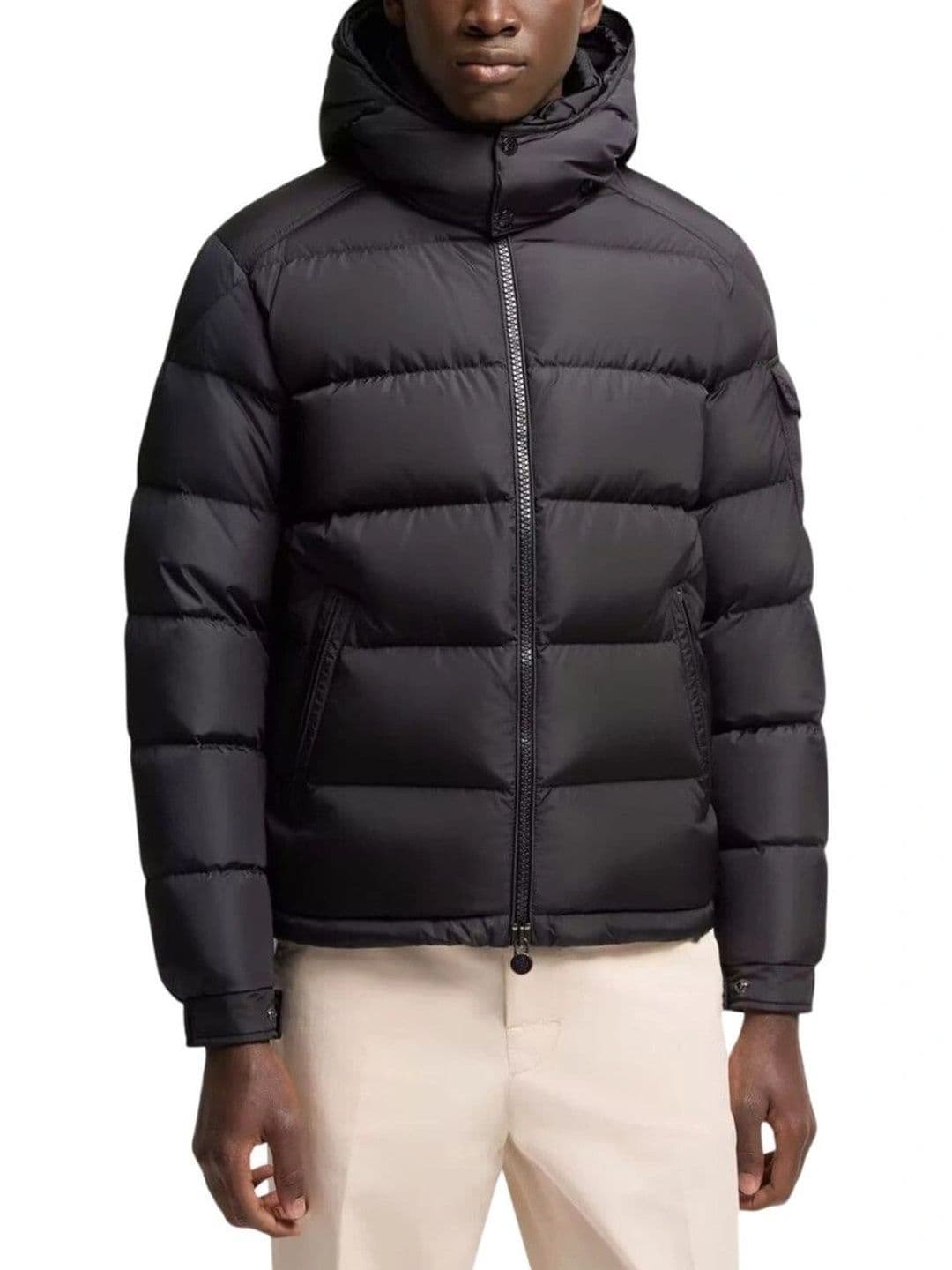 Moncler Dark Navy Hood Jacket - view 1