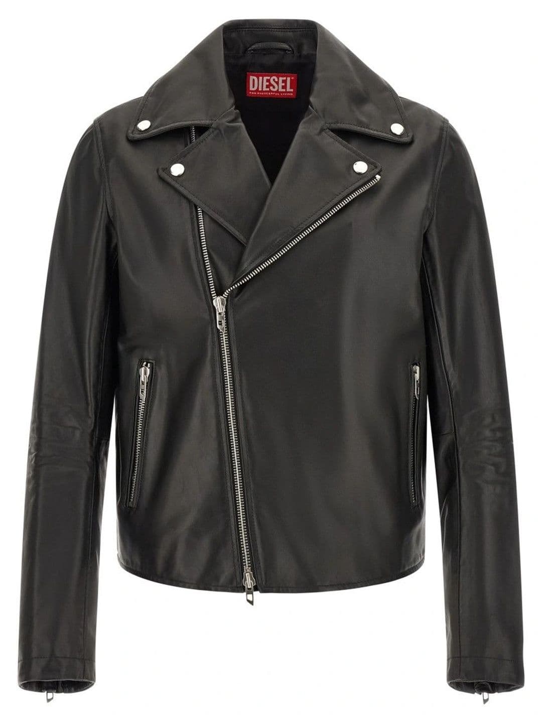 DIESEL Black Notched Lapel Jacket - view 1