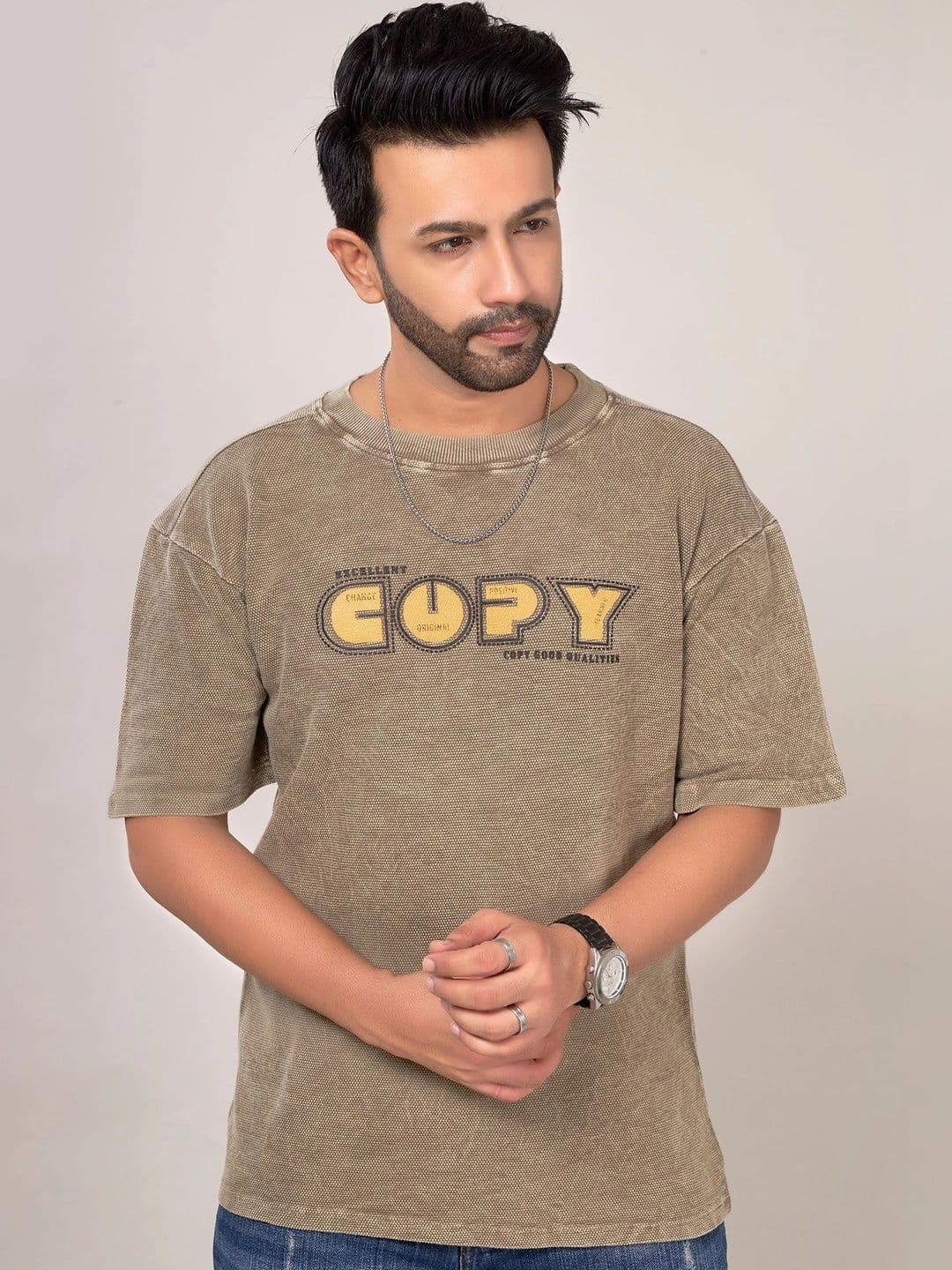 CHOKRA Men Typography Printed T-shirt - view 1