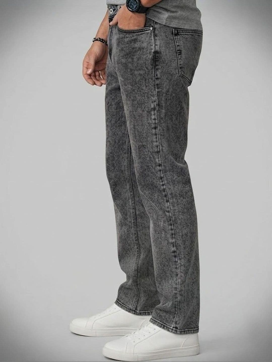 Smart Girls Store Men Mid-Rise Applique Jeans - view 1
