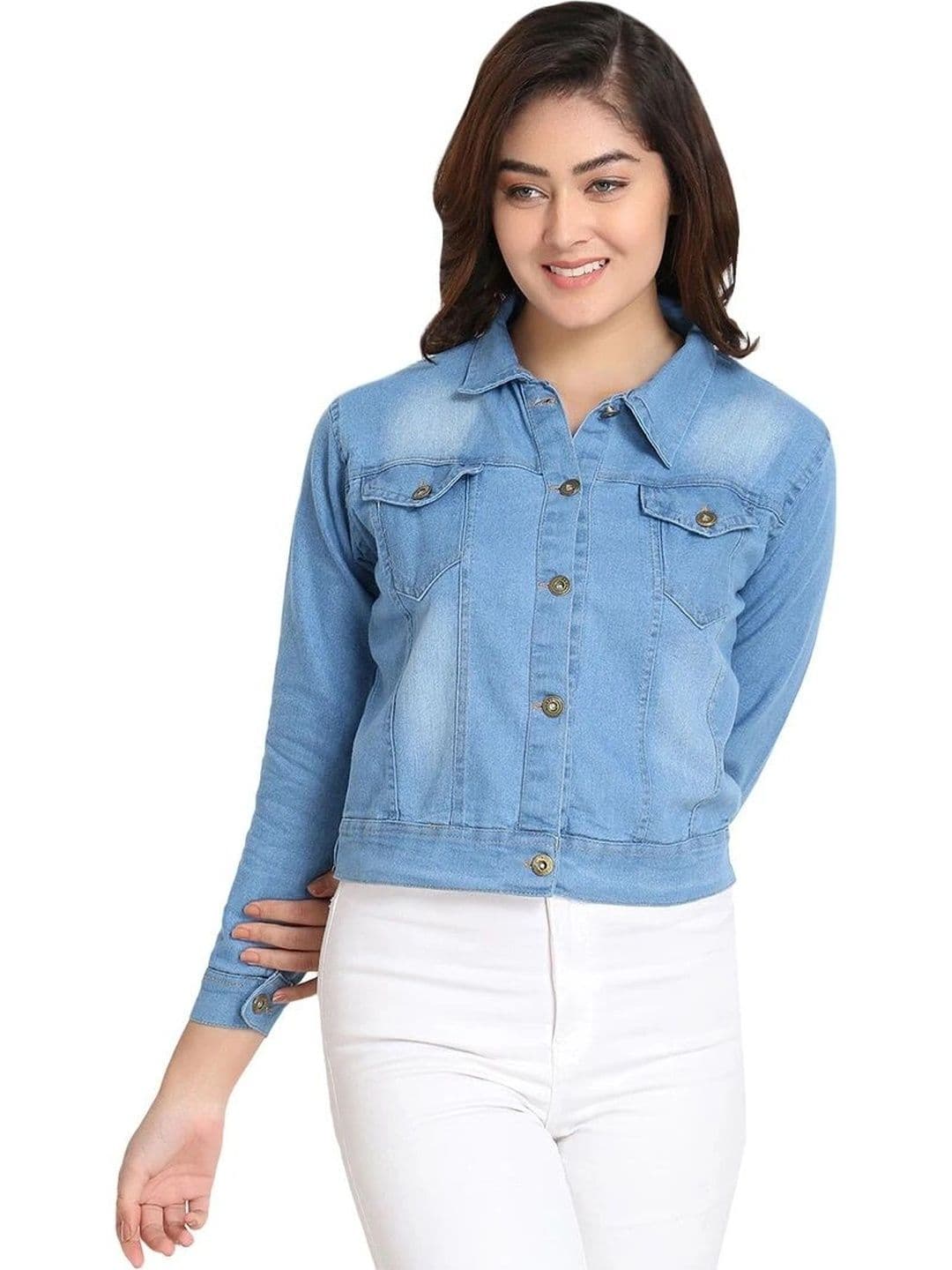 Hrikshika Fashion Women Denim Jacket - view 1