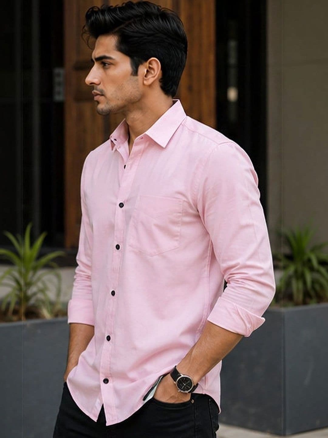 UNIFAV Men Casual Shirt - view 1