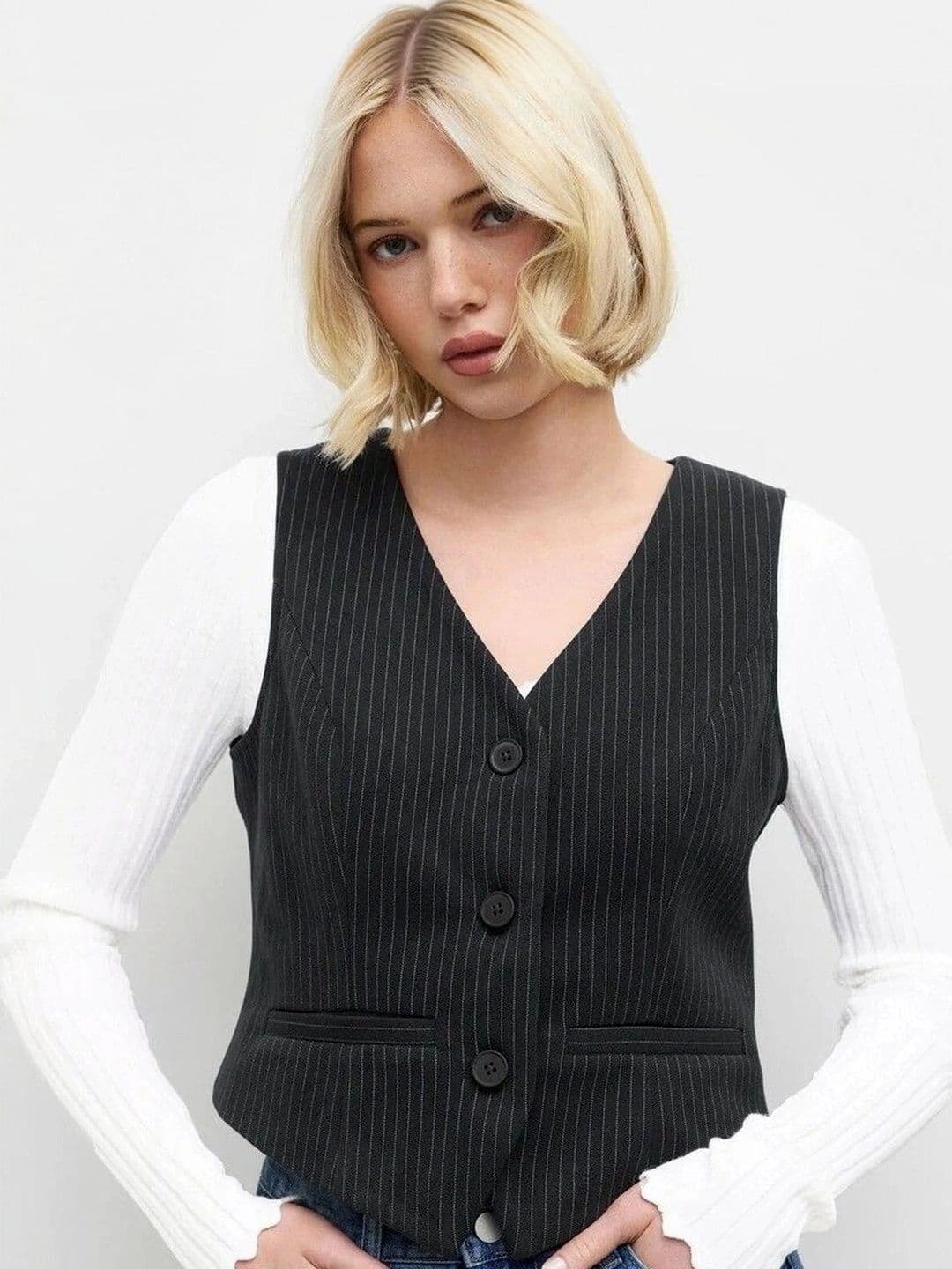Kotty Striped Waistcoat - view 1