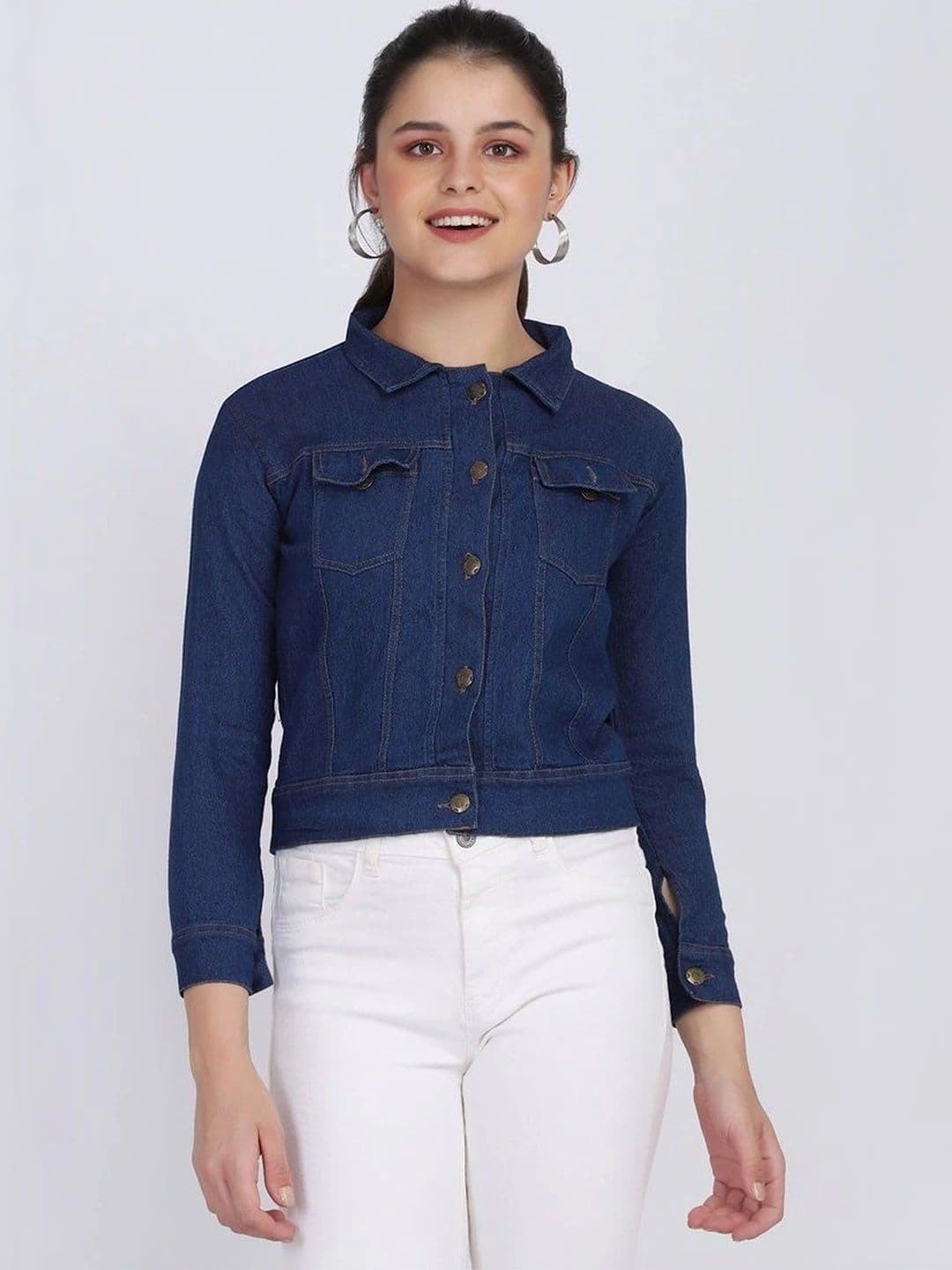 Hrikshika Fashion Women Denim Jacket - view 1