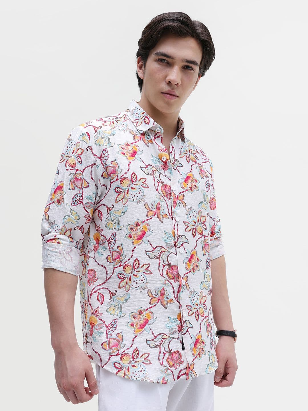CAHOOT Men Standard Floral Printed Casual Shirt - view 1