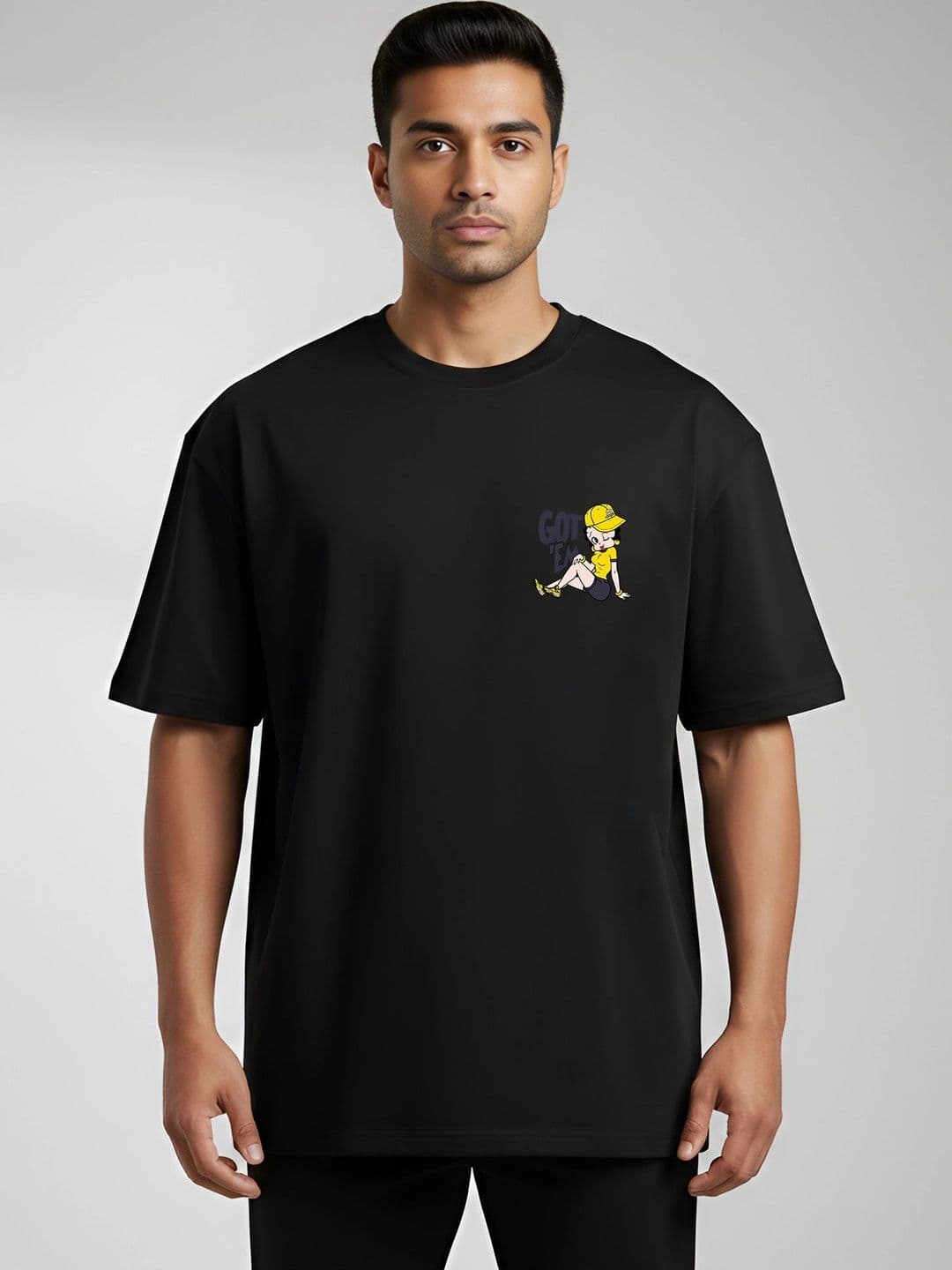 Black Pigeon Men Printed T-shirt - view 1