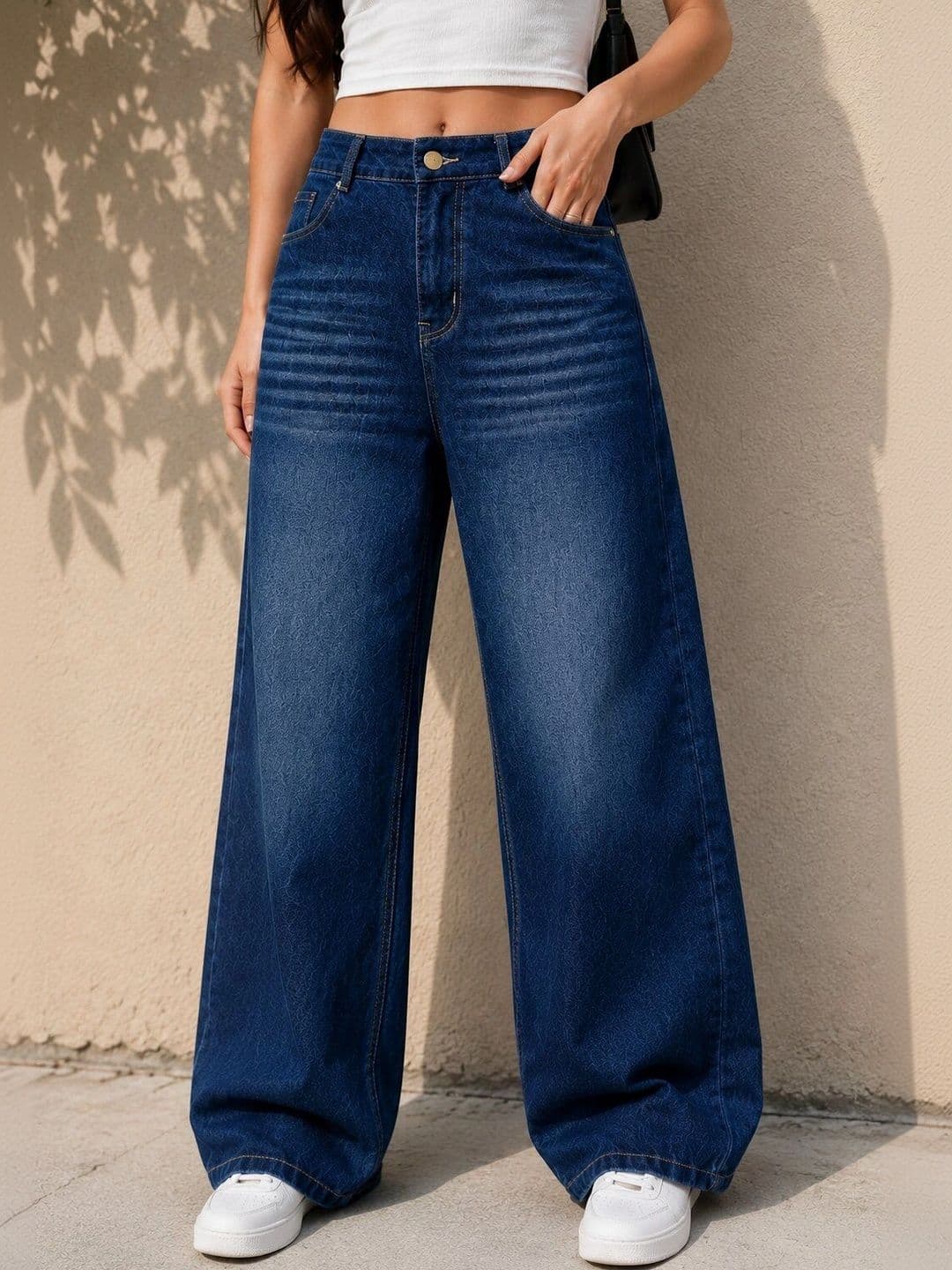 M MODDY Women Straight Fit High-Rise Stretchable Jeans - view 1