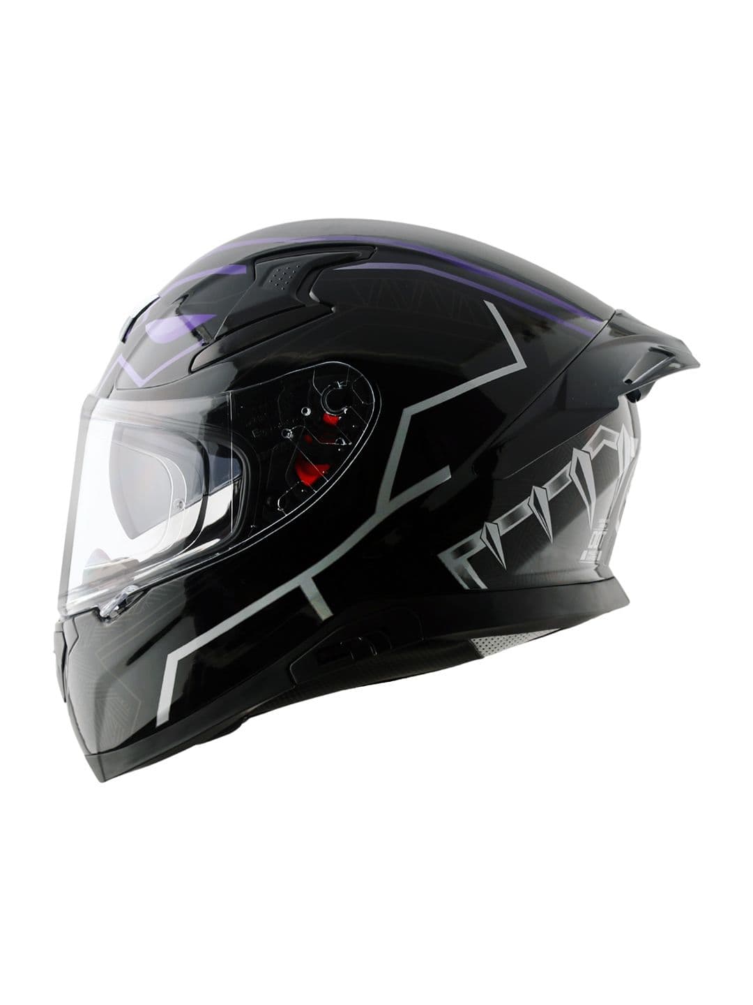 AXOR Unisex Apex Full Face Marvel Printed Scratch Resistant Helmet DOT & ISI Certified - view 1