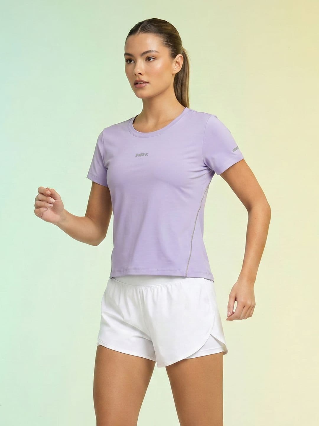 HRX by Hrithik Roshan Slim Fit Rapid-Dry Running T-shirt - view 1