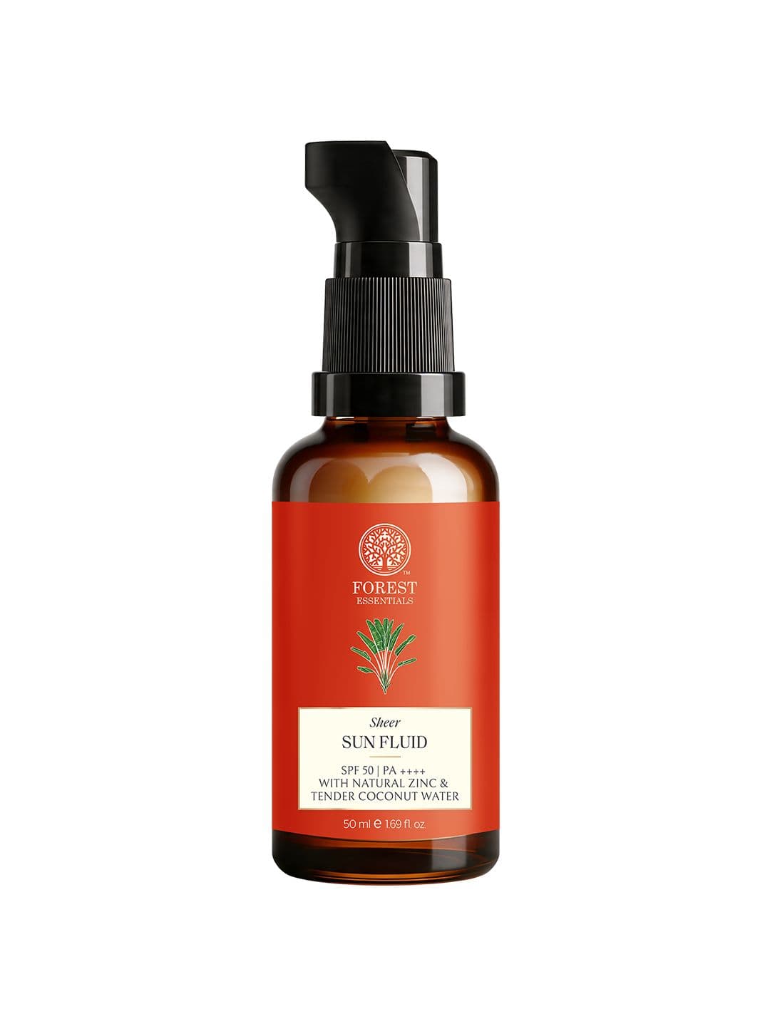 Forest Essentials Sheer Sun Fluid SPF 50 PA++++ Sunscreen - 50ml - view 1