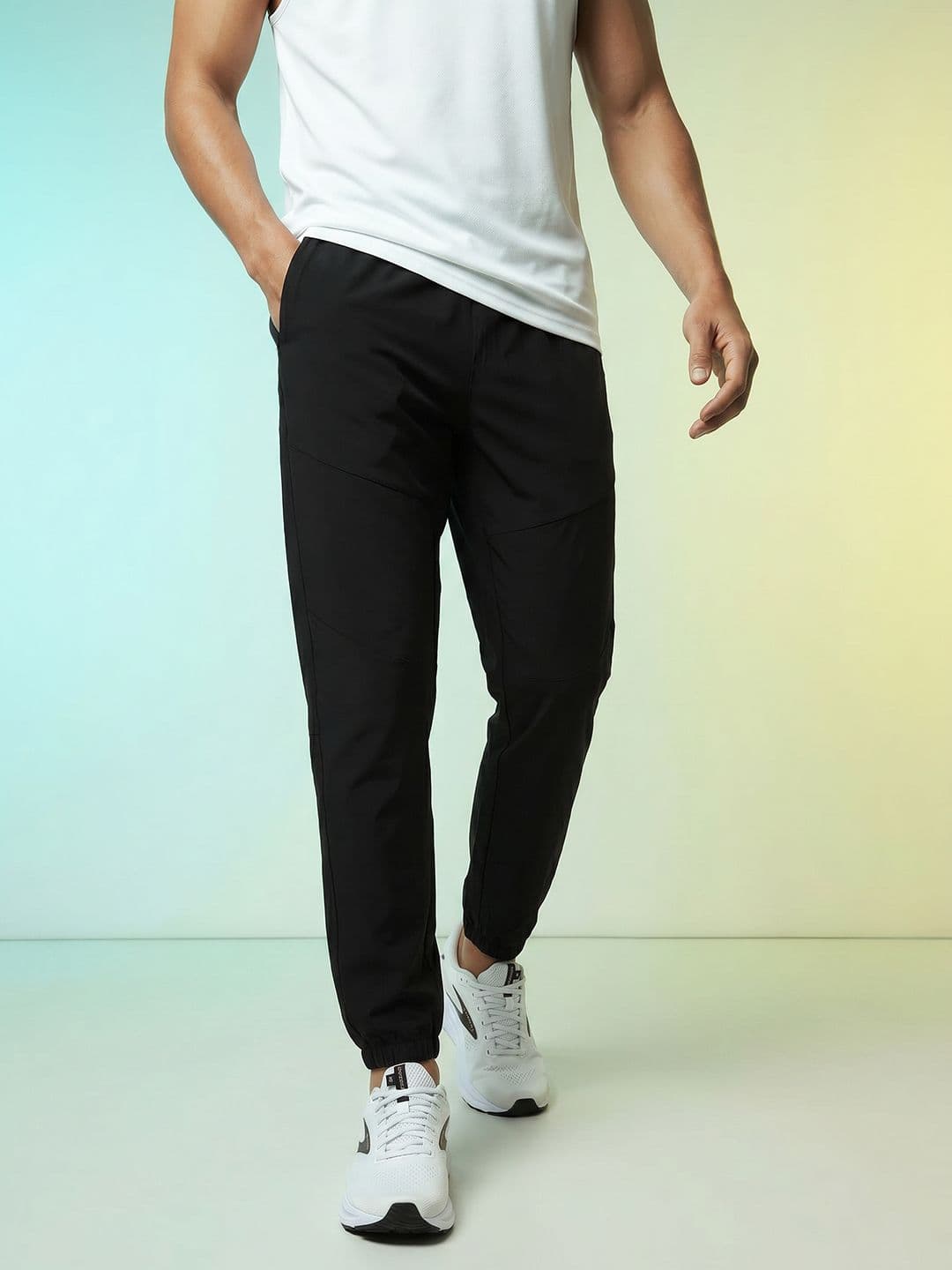 HRX by Hrithik Roshan Men Relaxed Fit Rapid-Dry Running Track Pants - view 1