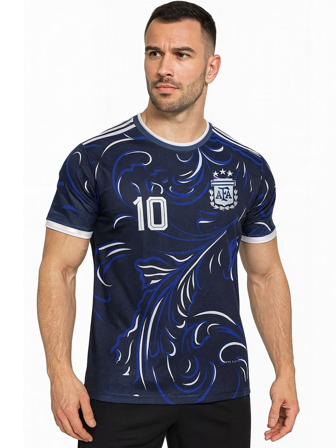JOVO Men Printed Round Neck Short Sleeves Regular Fit T-shirt - view 1