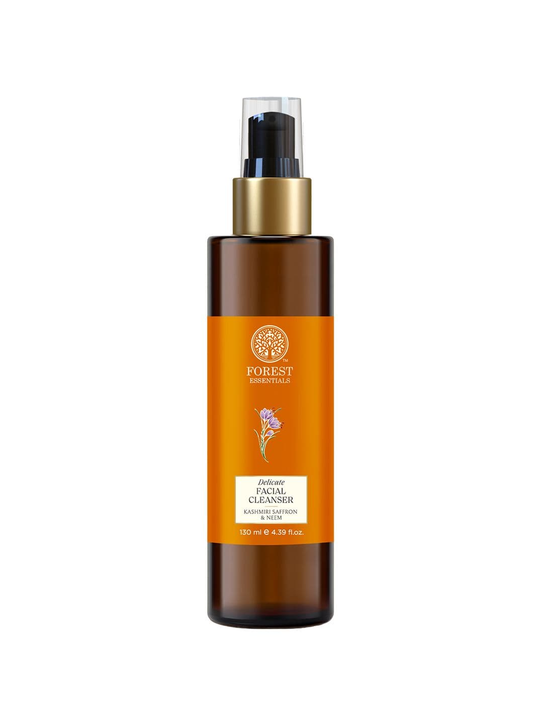 Forest Essentials Delicate Face Cleanser with Kashmiri Saffron & Neem For Oily Skin 130ml - view 1