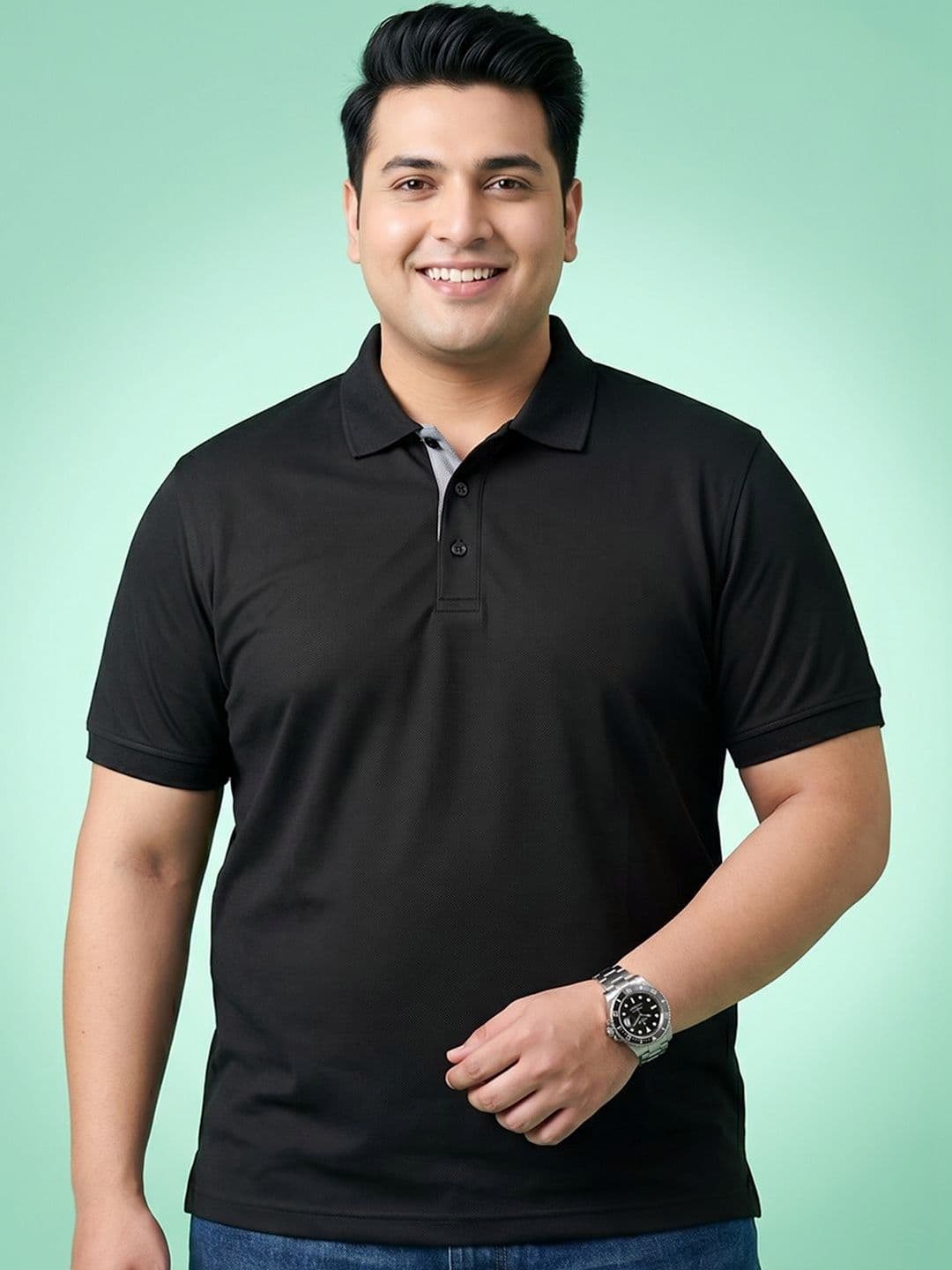 XFOX Men Polo Collar T-shirt - view 1