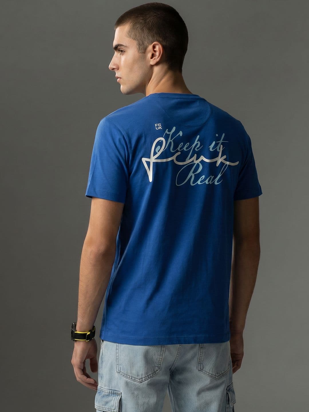 FCUK Typography Printed T-shirt - view 1
