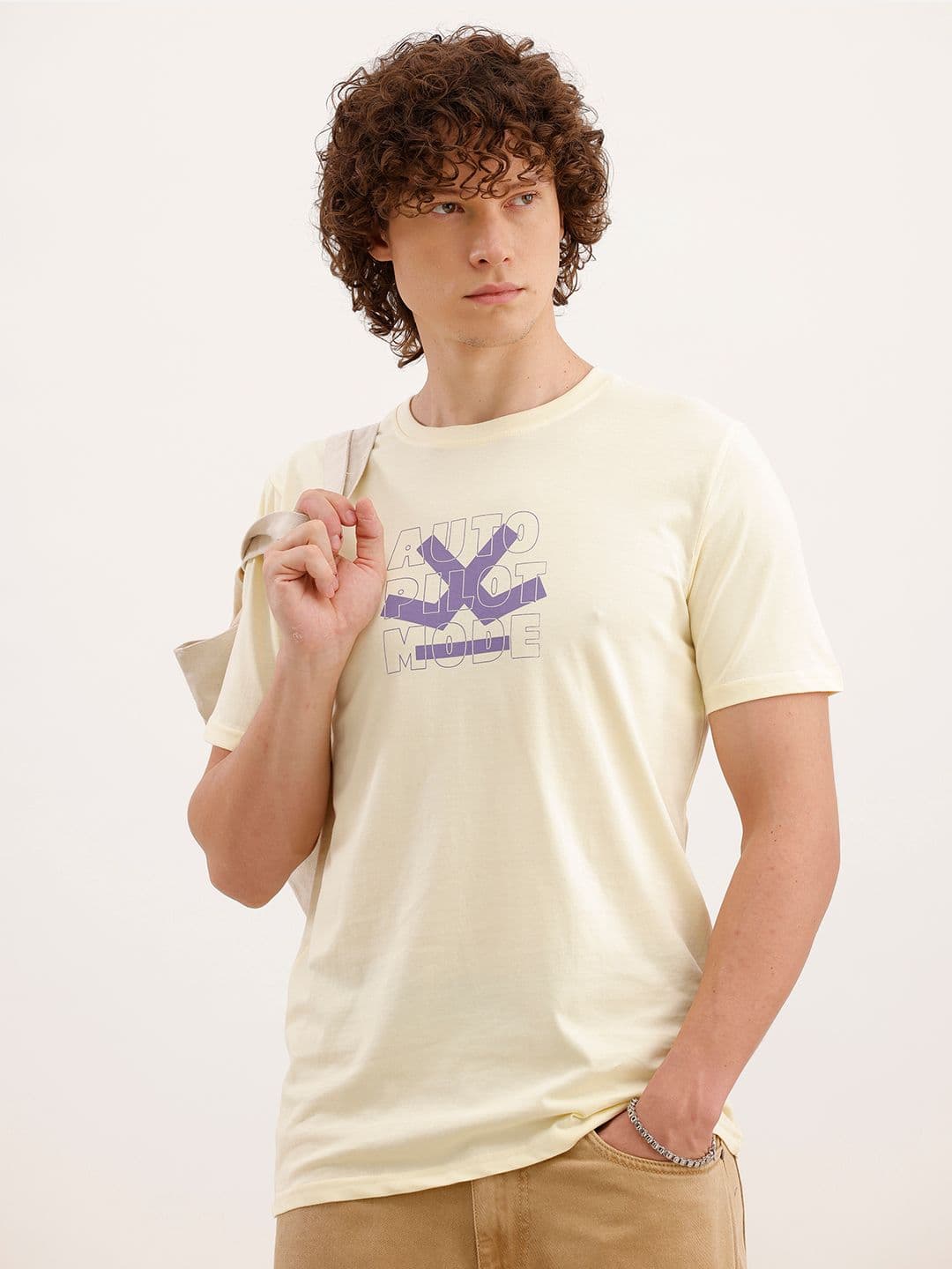 WROGN Brand Logo Printed T-shirt - view 1