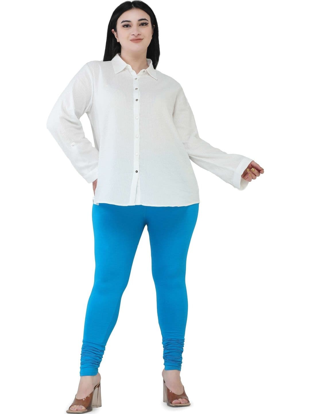 PADMAKSHI Women Cotton Leggings - view 1