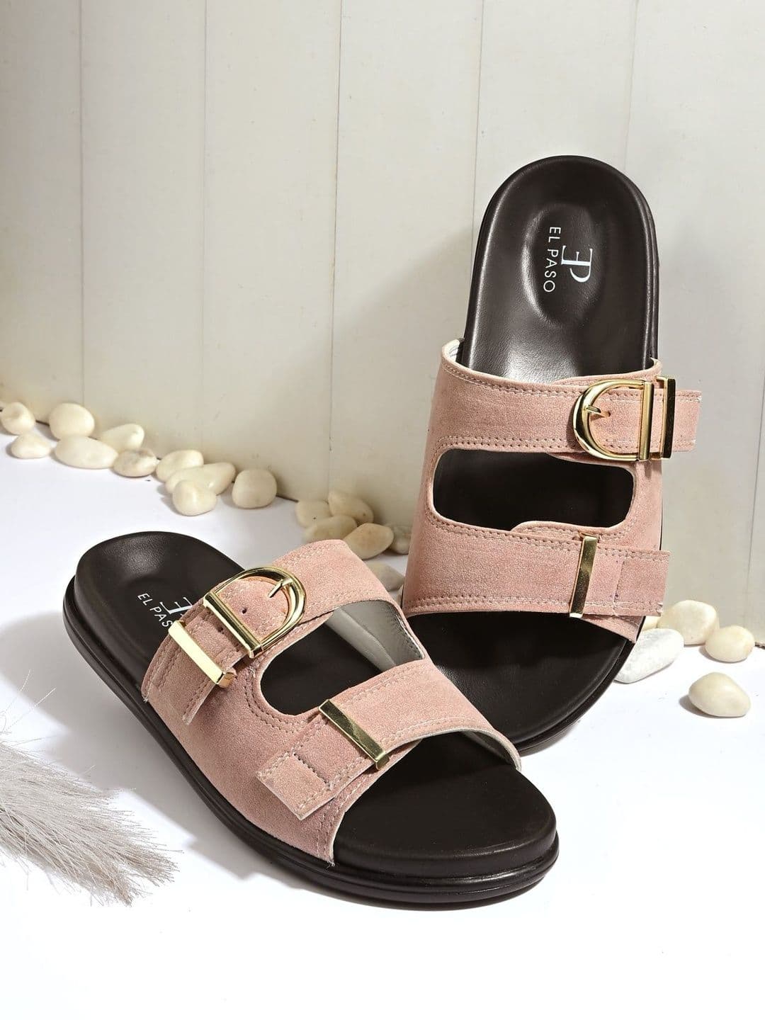 El Paso Women Open Toe Flats - view 1
