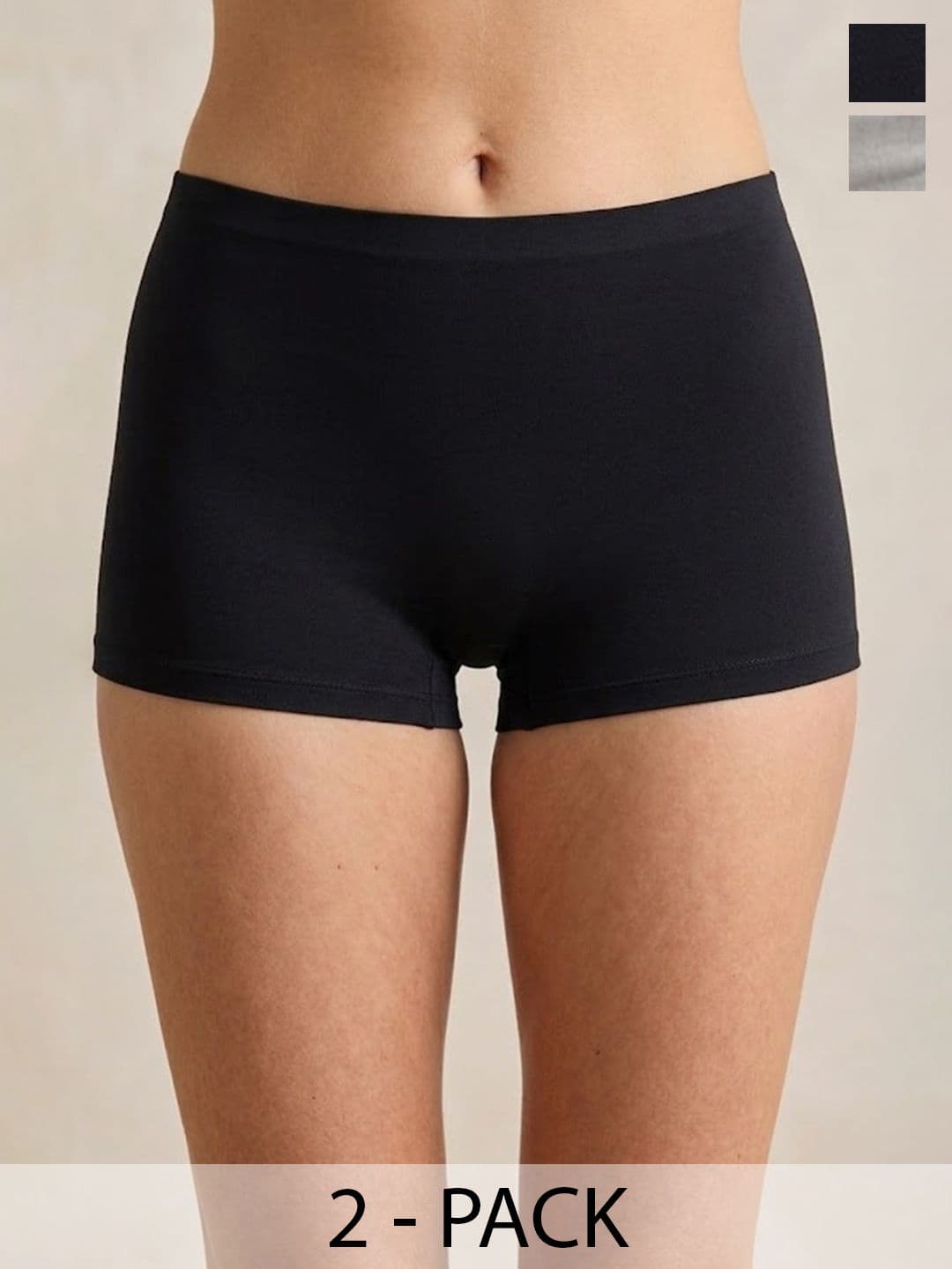 DressBerry Women Pack of 2 Seamless Boy Shorts - view 1