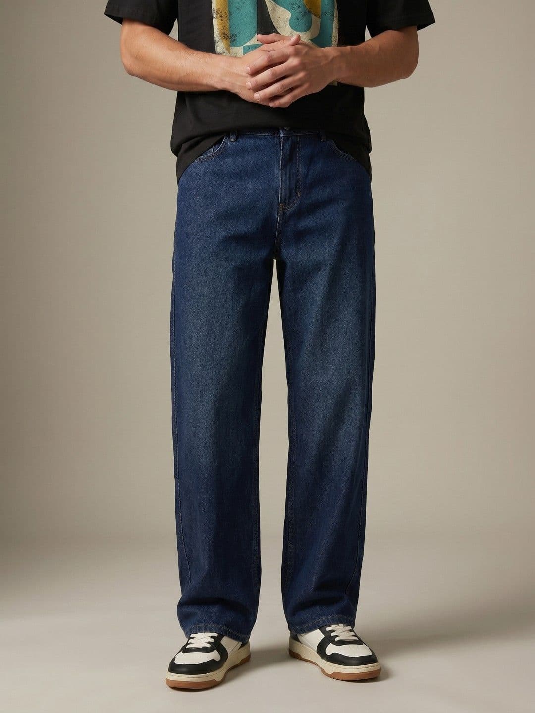 glitchez Men Wide Leg Jeans - view 1