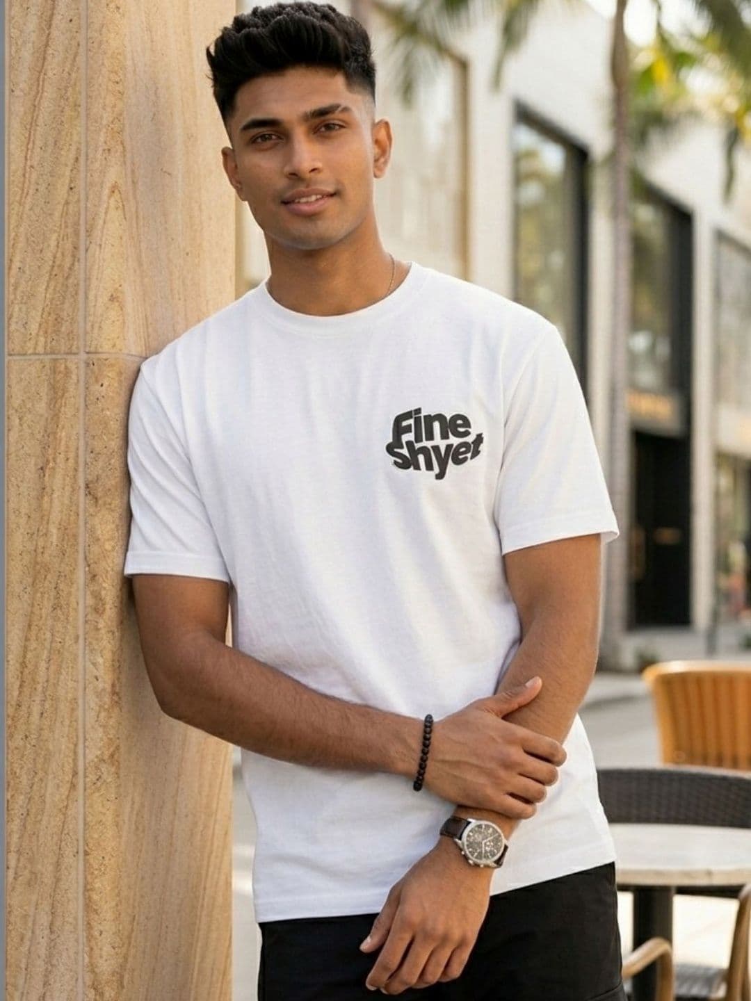 Rigo Men Typography Pockets T-shirt - view 1