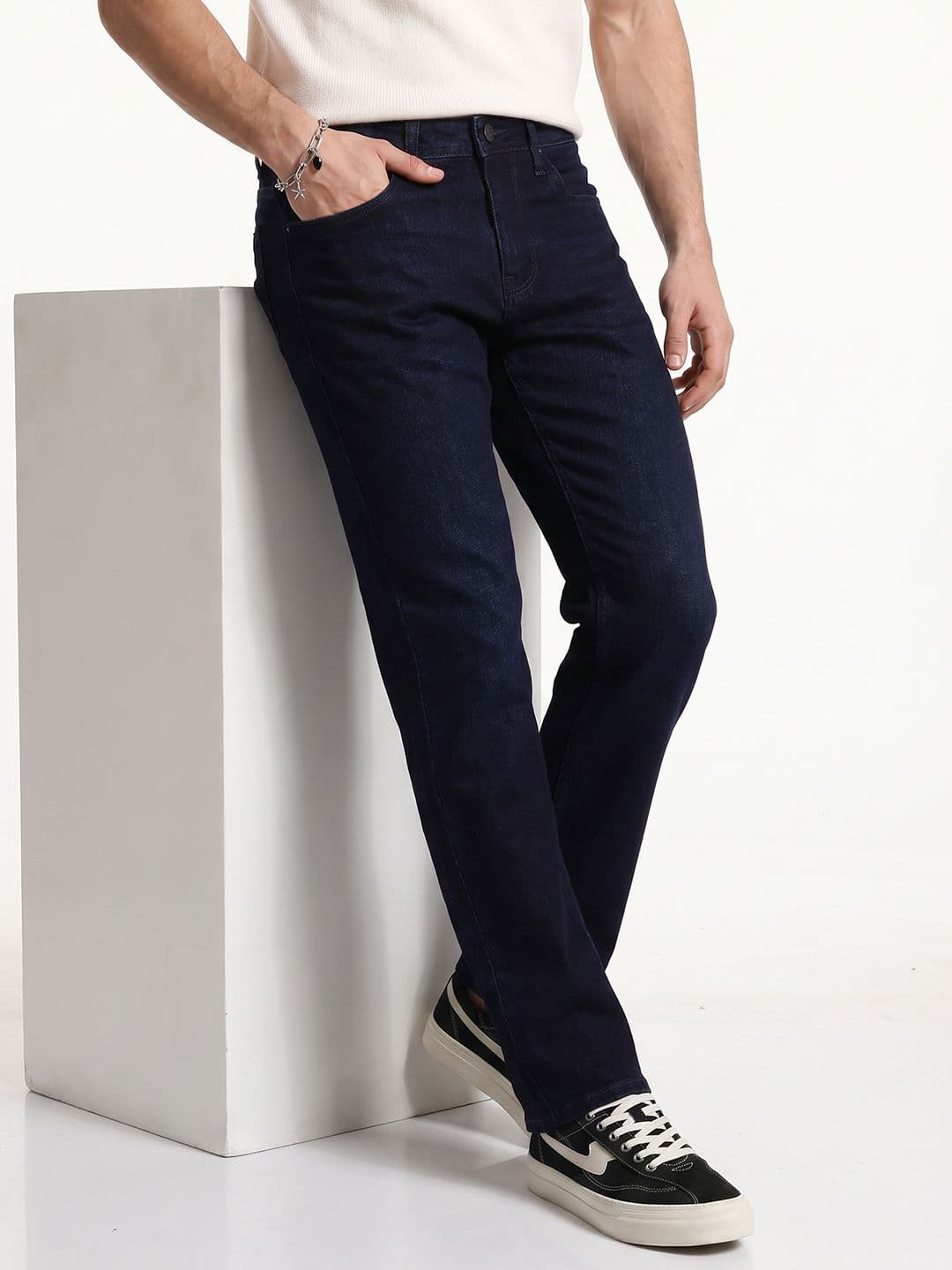 Integriti Men Straight Fit Stretchable Jeans - view 1
