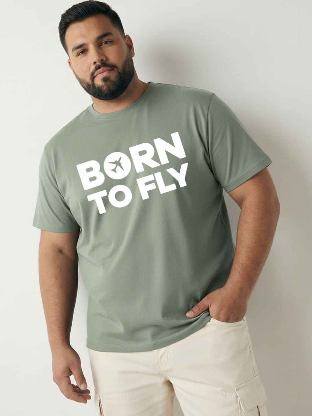 Toodle Plus Plus Size Men Typography Printed T-shirt - view 1