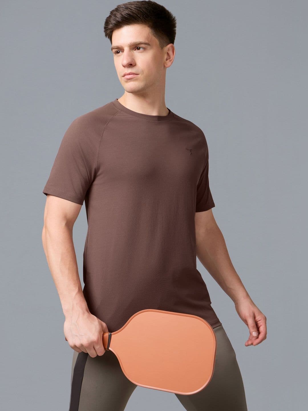 Technosport Men Brand Logo Slim Fit T-shirt - view 1
