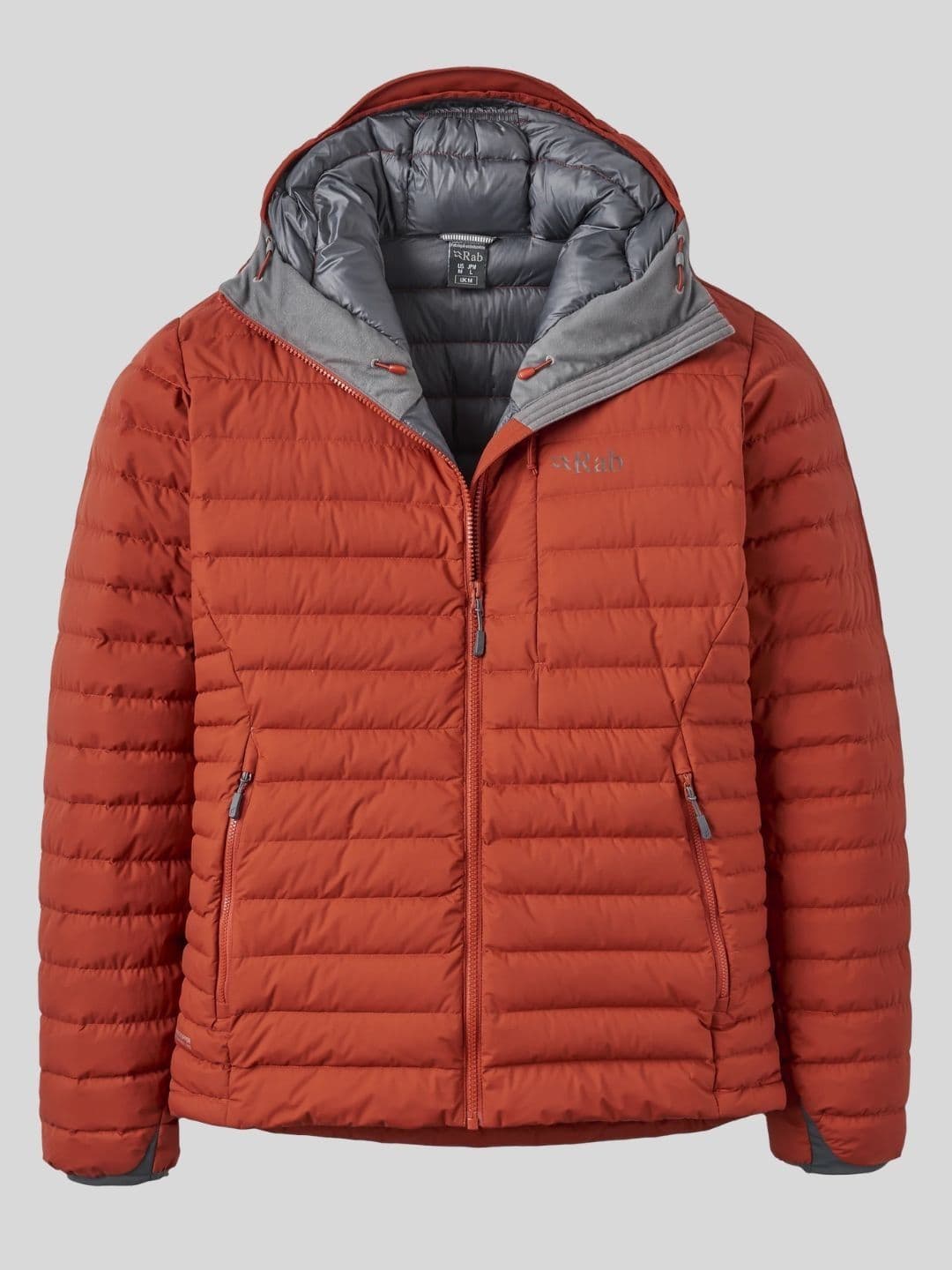 Rab Tuscan Red Microlight Windstopper Down Jacket - view 1
