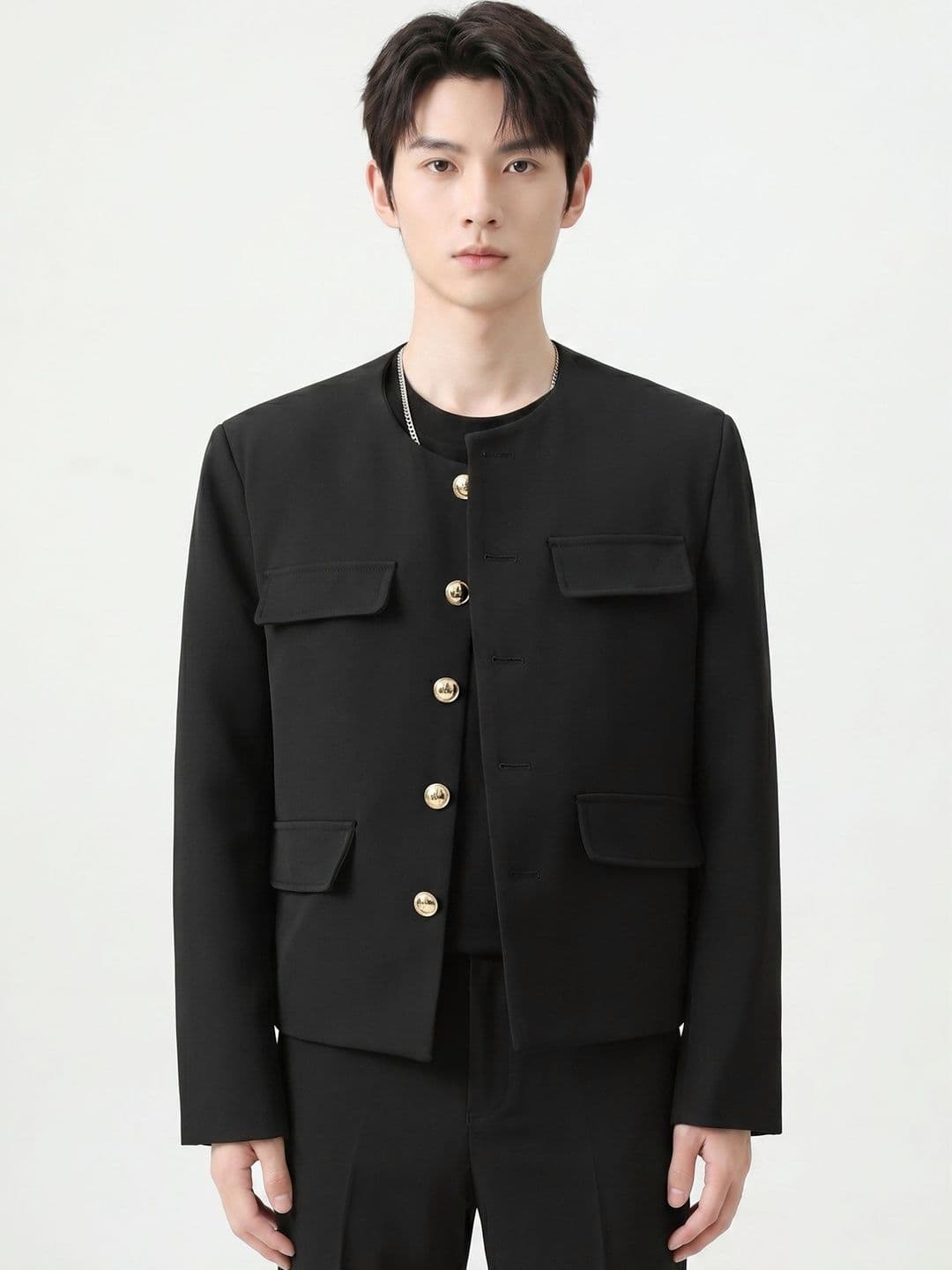 ANDREW HILL Men Outdoor Open Front Jacket - view 1