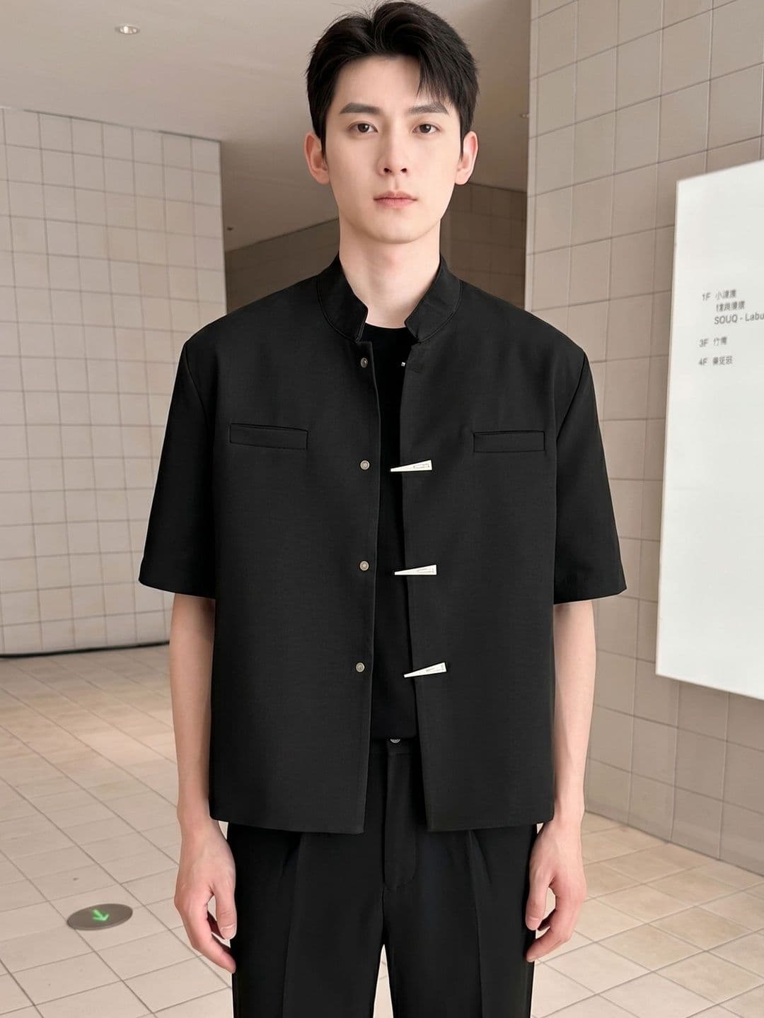 ANDREW HILL Men Open Front Jacket - view 1
