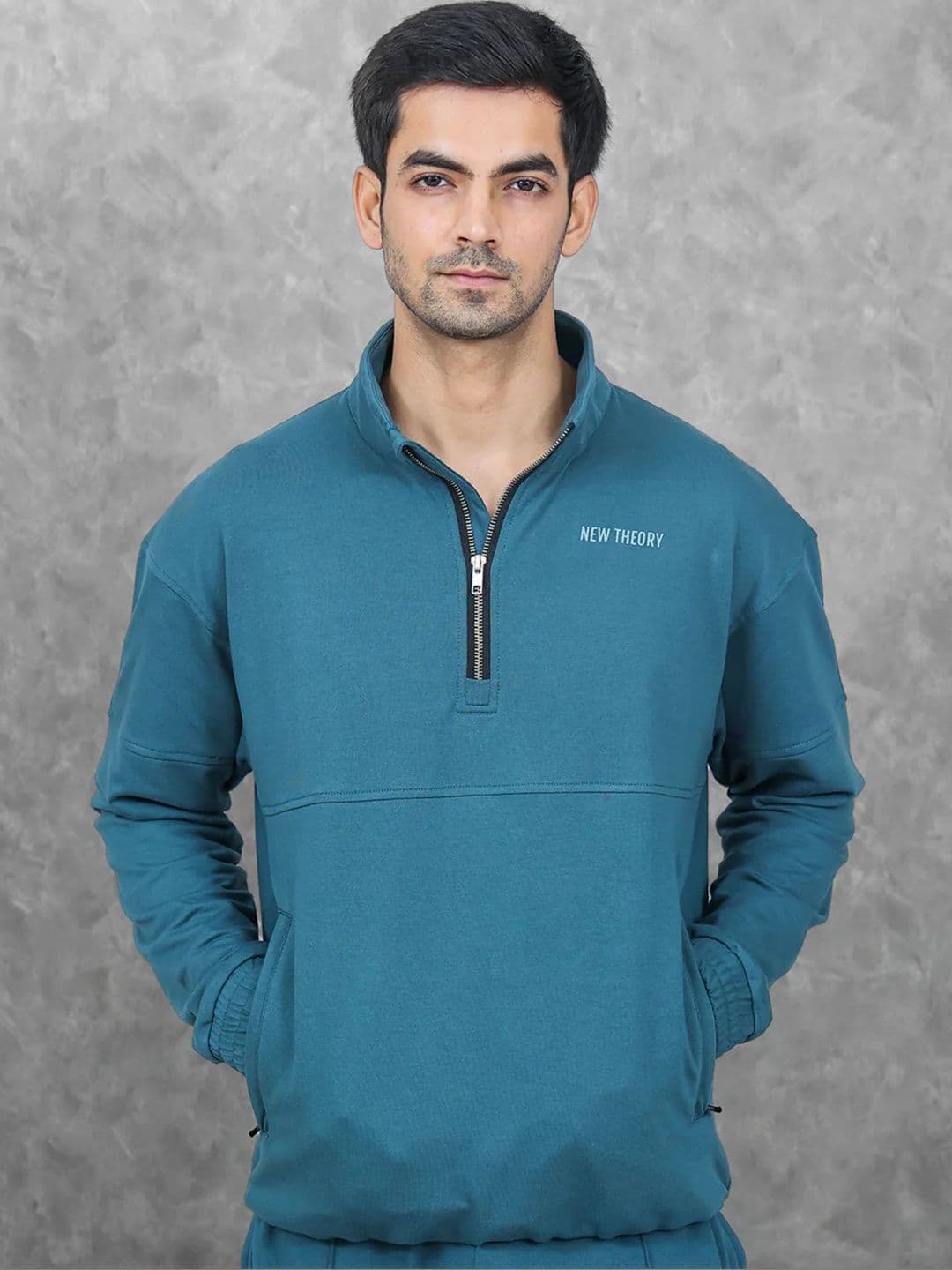 New Theory Men Lightweight Training or Gym Sporty Jacket - view 1