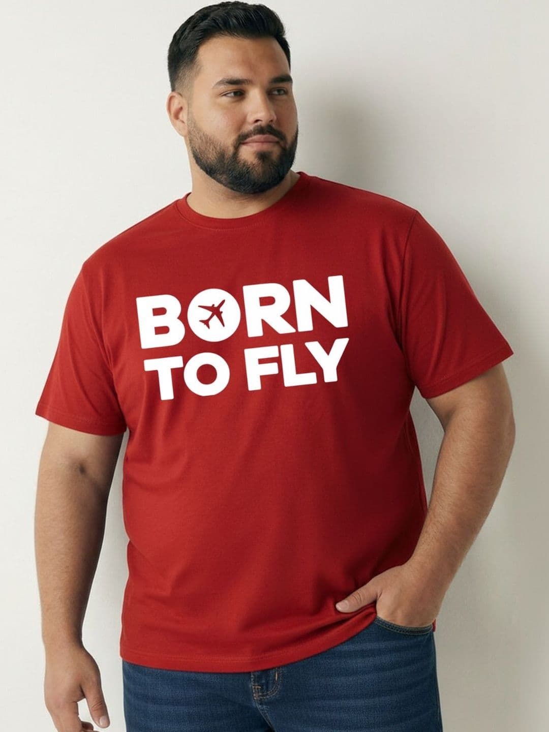 Toodle Plus Plus Size Men Typography Printed T-shirt - view 1