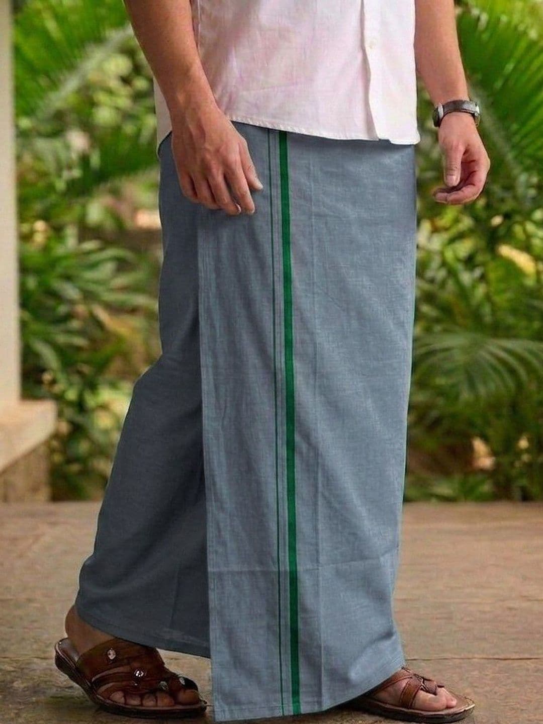 Sharan Elegance Men Cotton Dhoti Dhotis - view 1