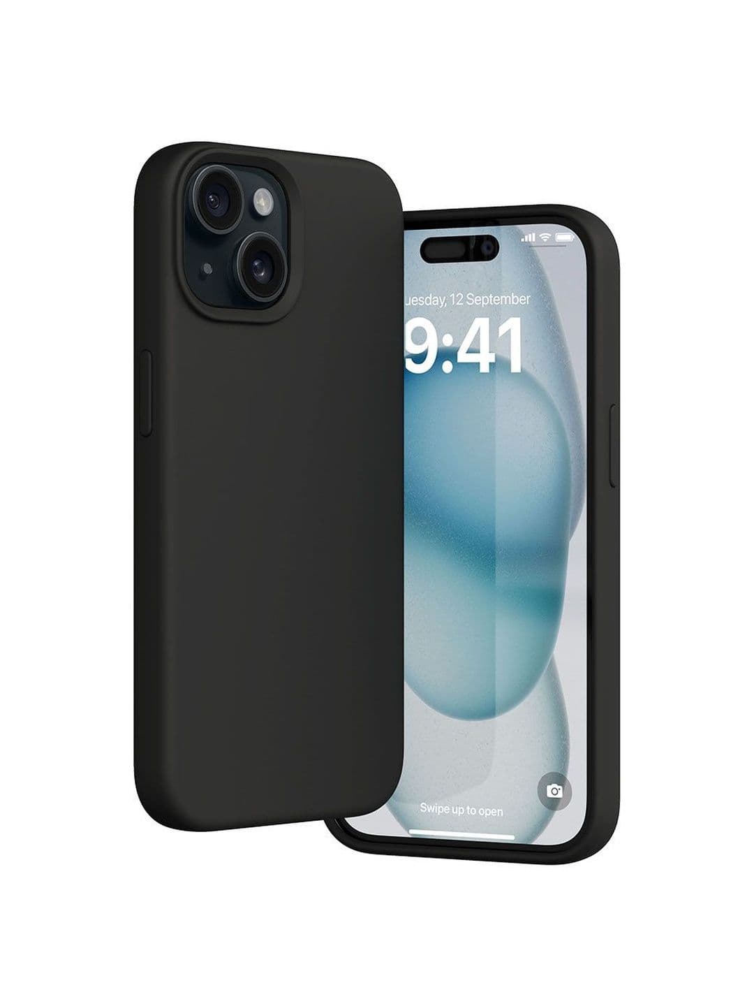Vaku Luxos Silicone Back Cover Case For iPhone 15 Plus - view 1