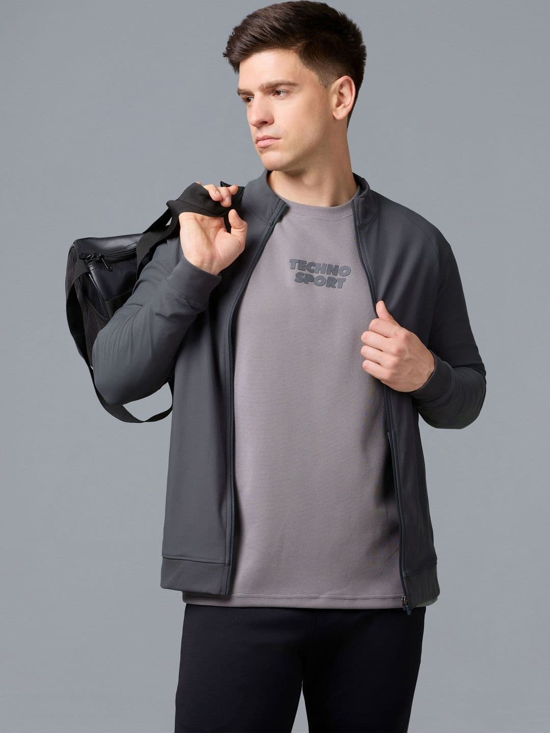 Technosport Men Lightweight Training or Gym Sporty Jacket - view 1